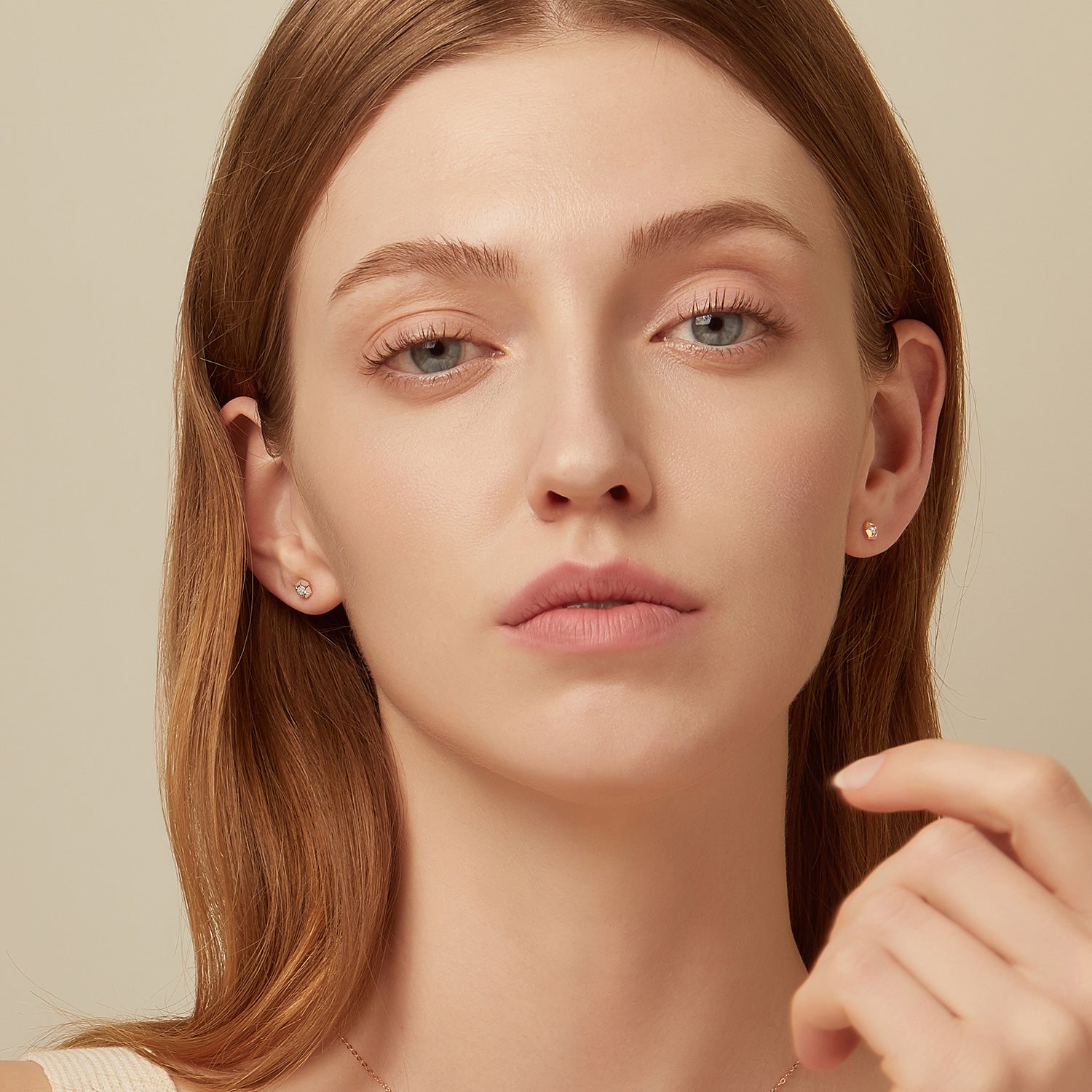 Miss. Doux Gold Earring - DIDIER DUBOT