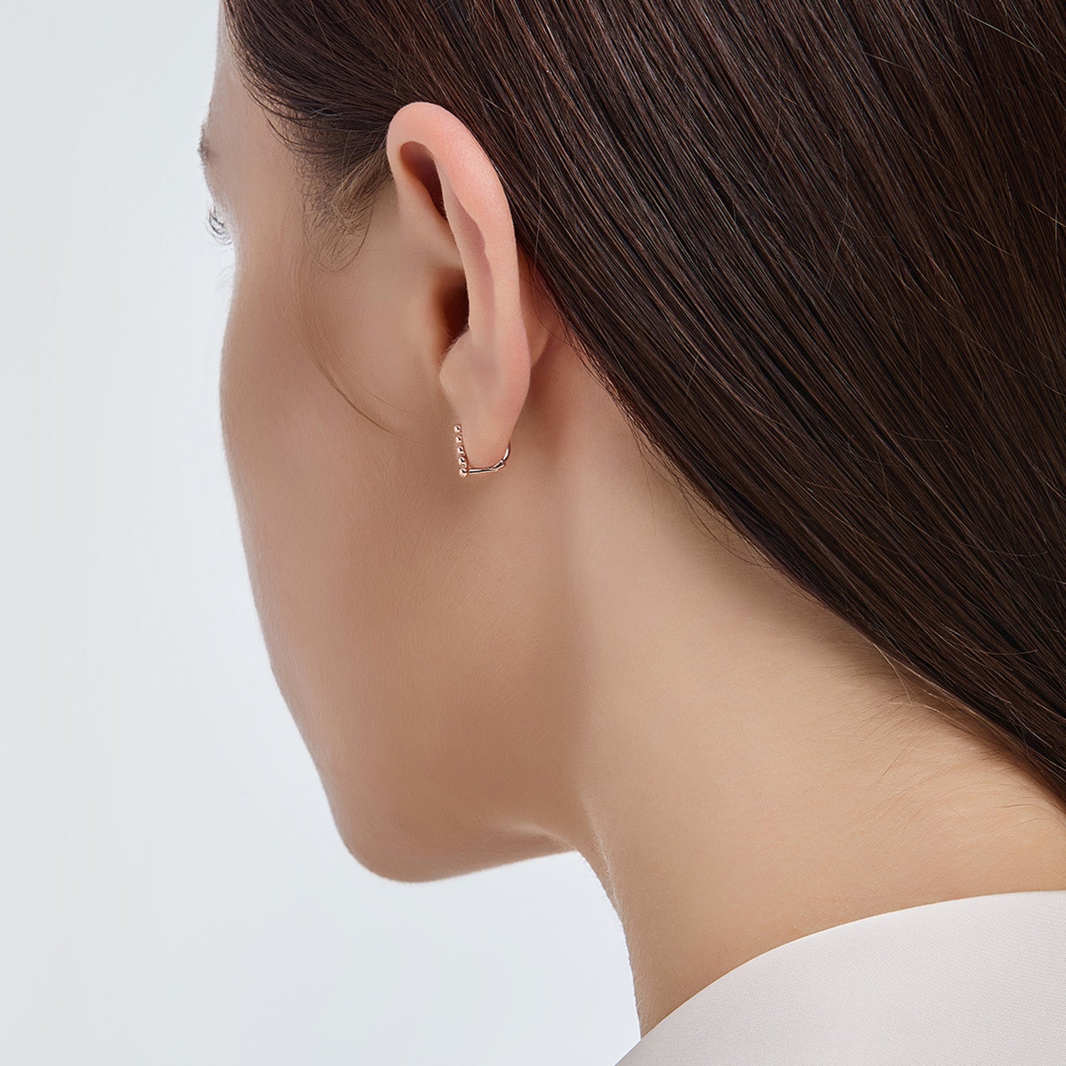 Miss. Doux Gold Earring - DIDIER DUBOT