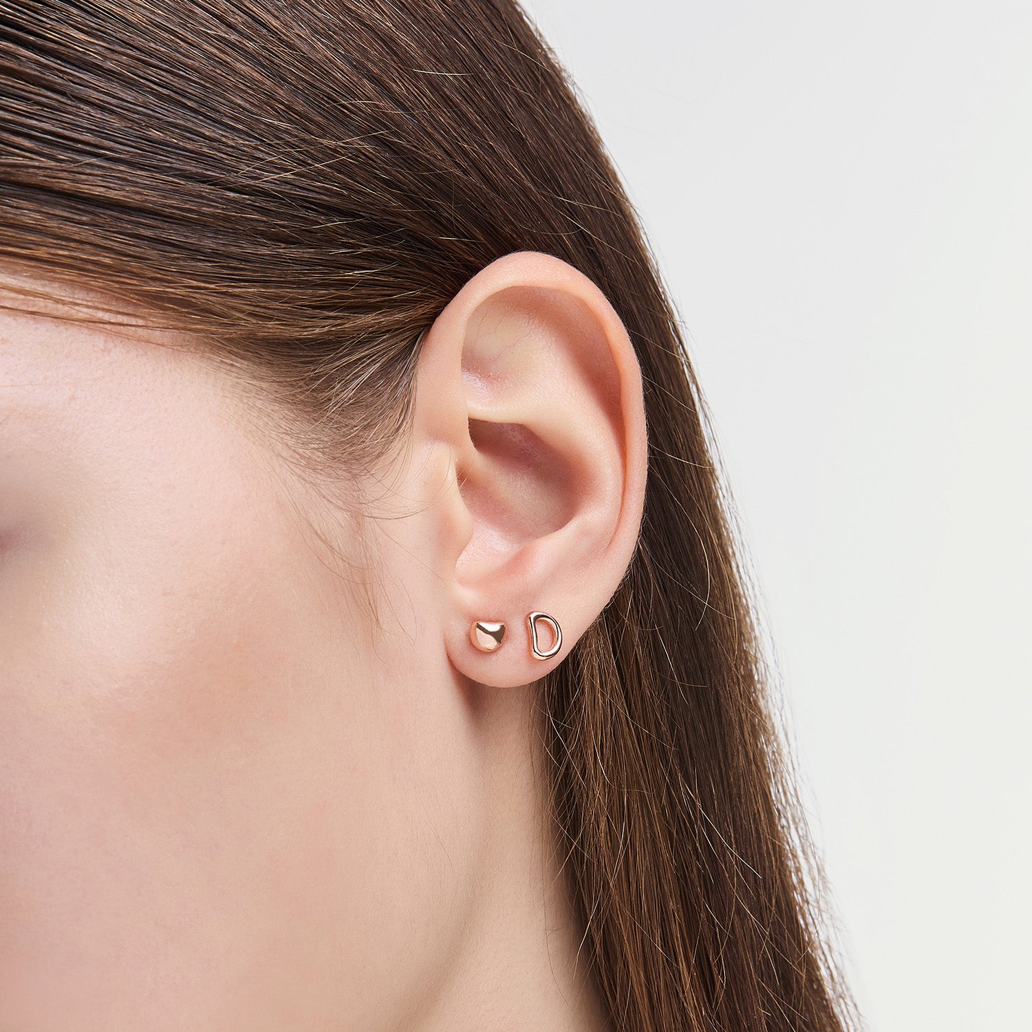 Miss. Doux Gold Earring - DIDIER DUBOT