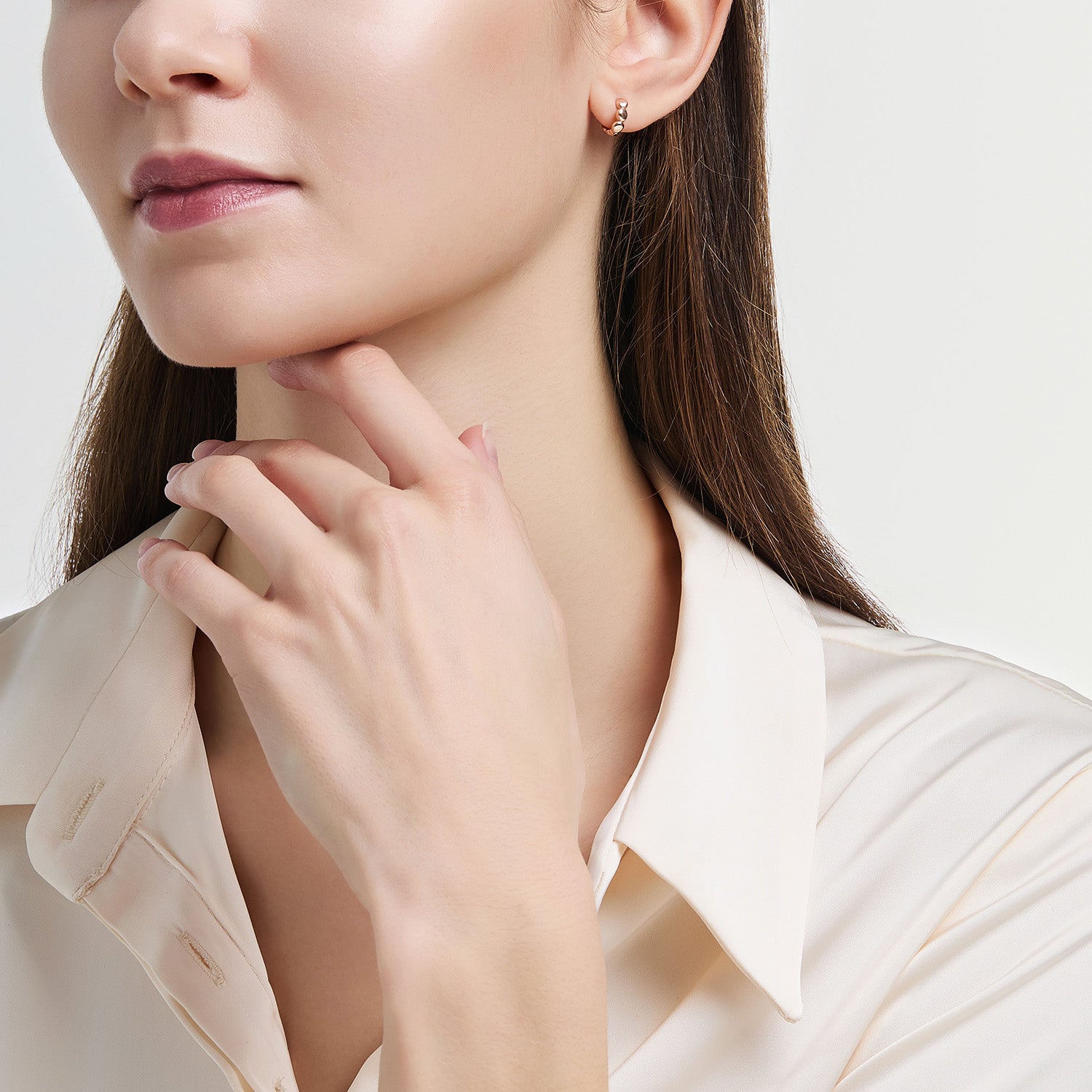 Miss. Doux Gold Earring - DIDIER DUBOT