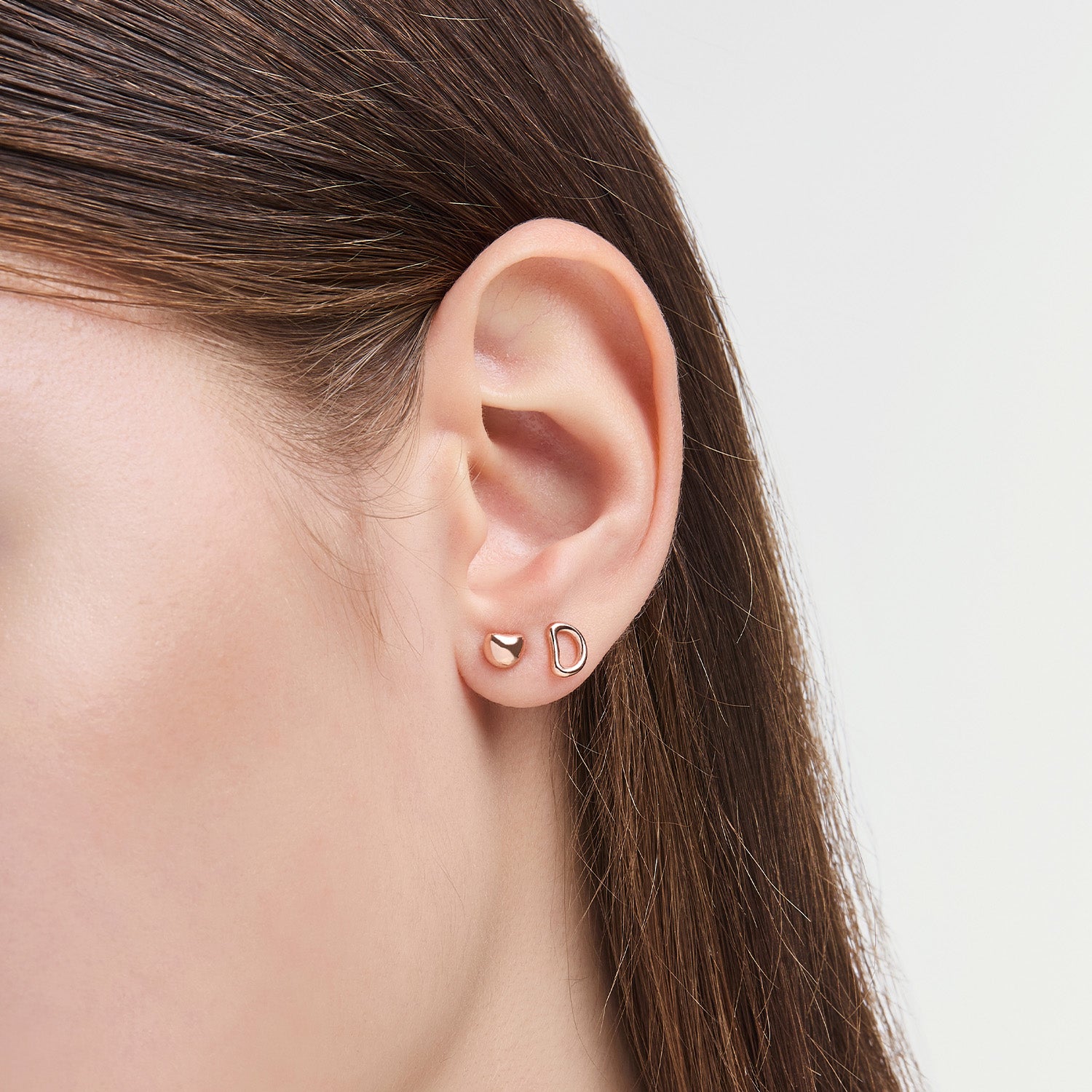 Miss. Doux Gold Earring - DIDIER DUBOT