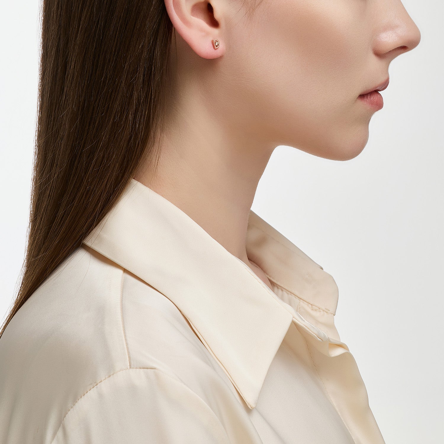 Miss. Doux Gold Earring - DIDIER DUBOT