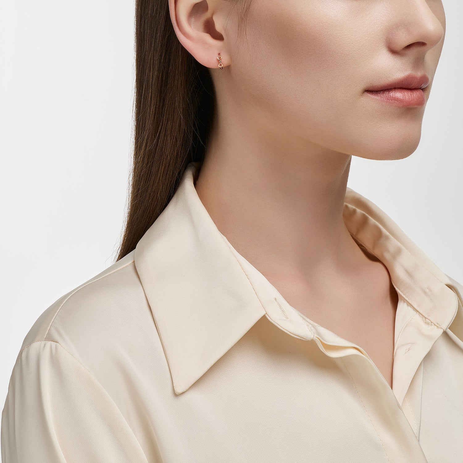 Miss. Doux Gold Earring - DIDIER DUBOT