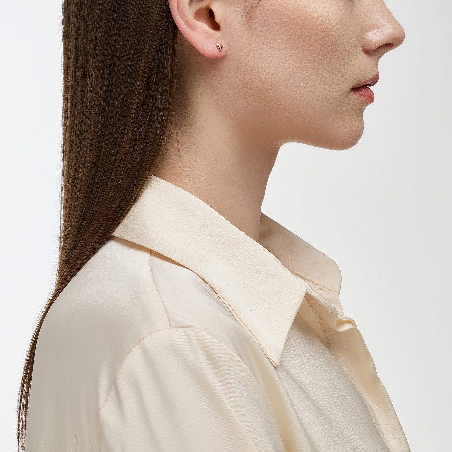 Miss. Doux Gold Earring - DIDIER DUBOT