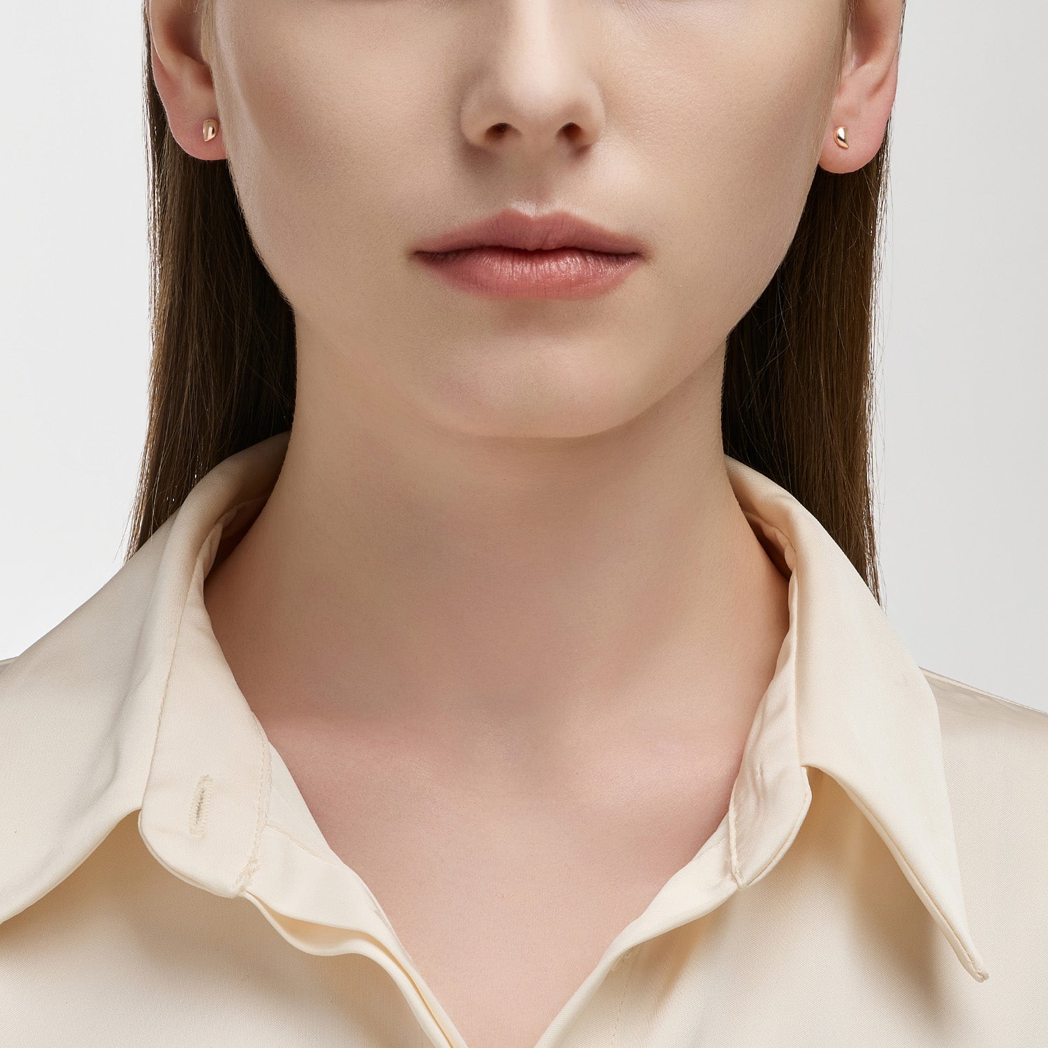 Miss. Doux Gold Earring - DIDIER DUBOT