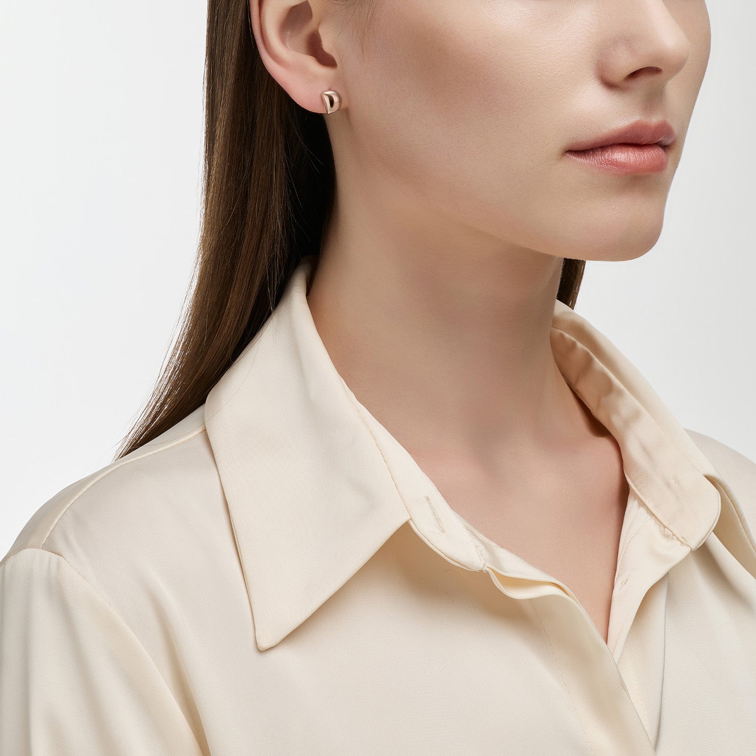 Miss. Doux Gold Earring - DIDIER DUBOT