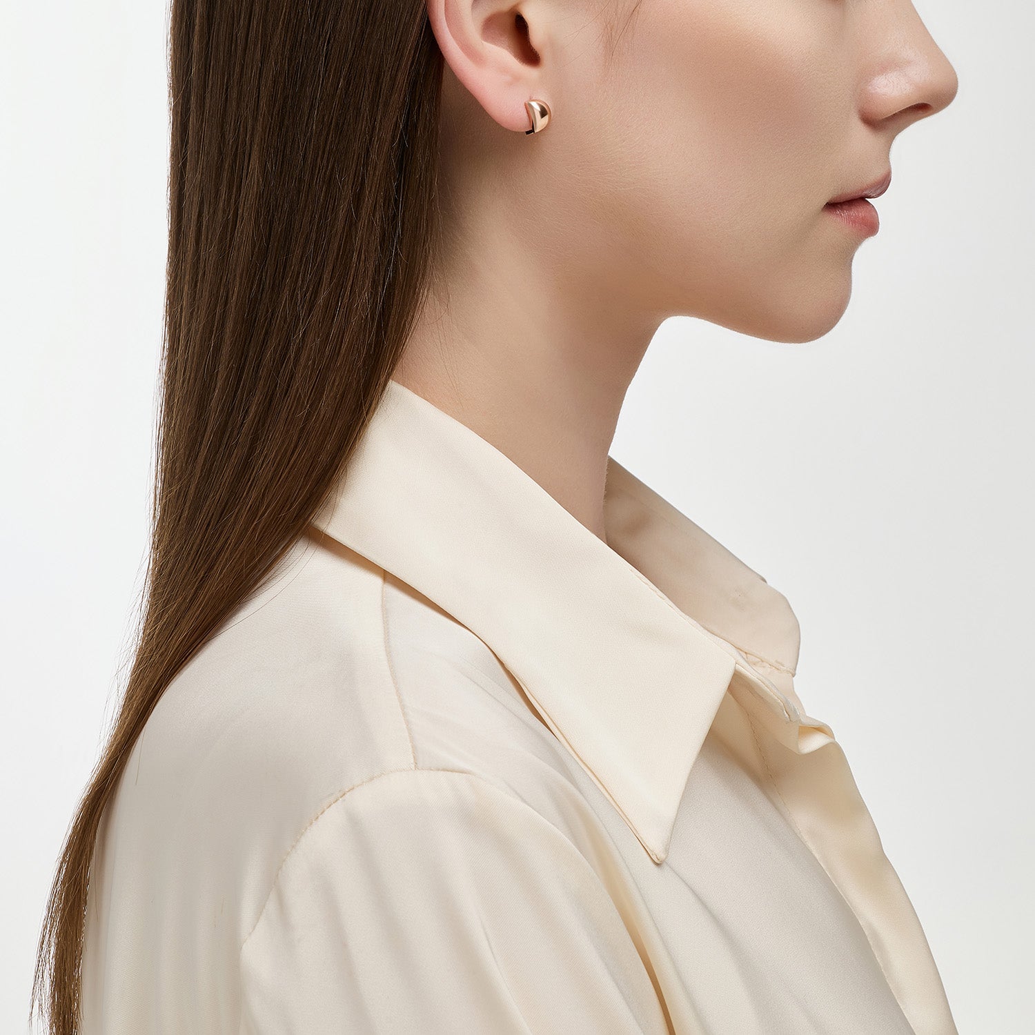 Miss. Doux Gold Earring - DIDIER DUBOT