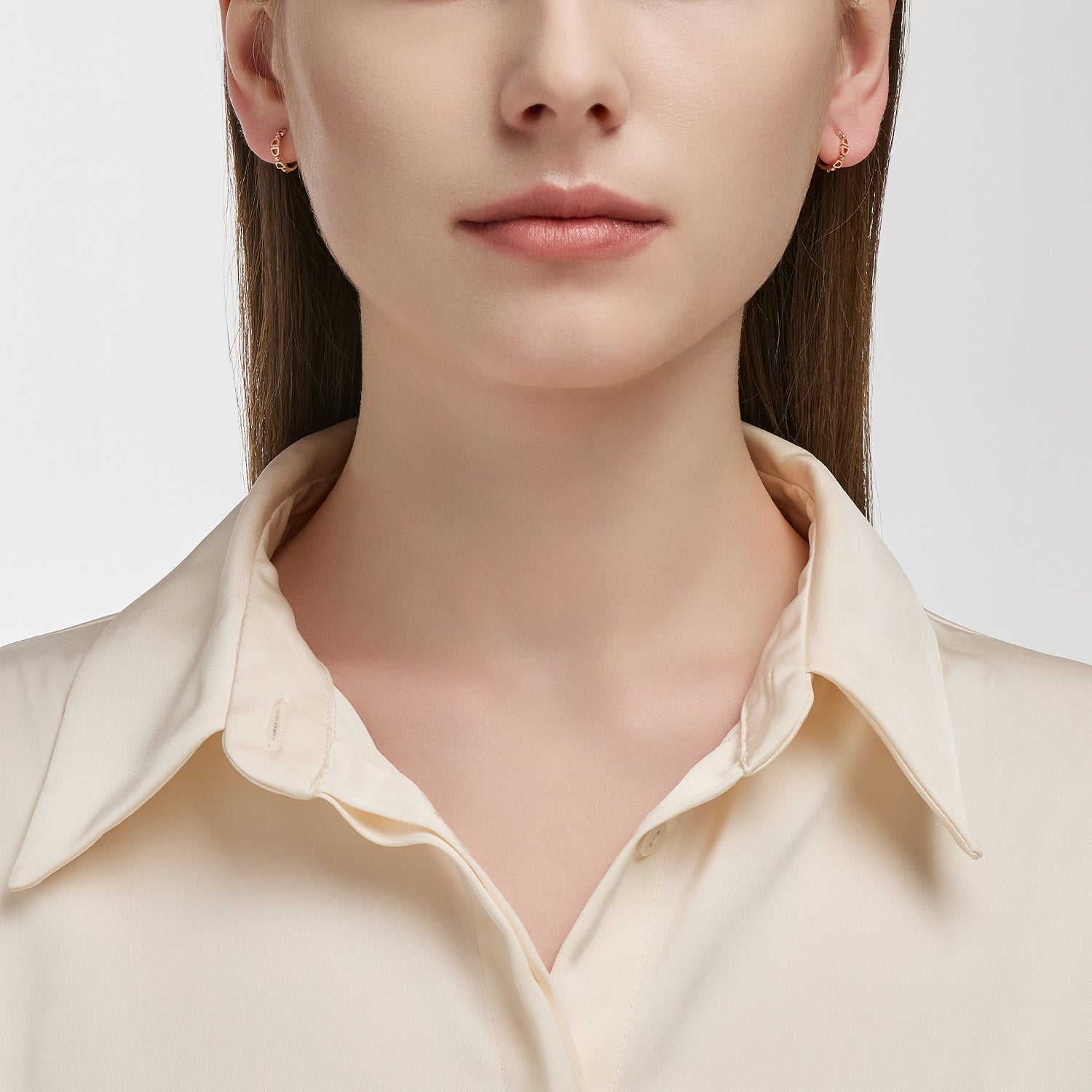 Miss. Doux Gold Earring - DIDIER DUBOT