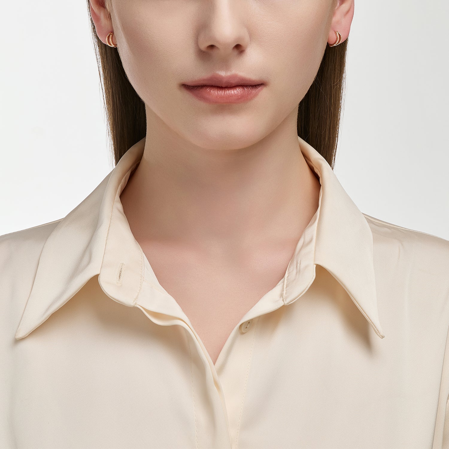 Miss. Doux Gold Earring - DIDIER DUBOT