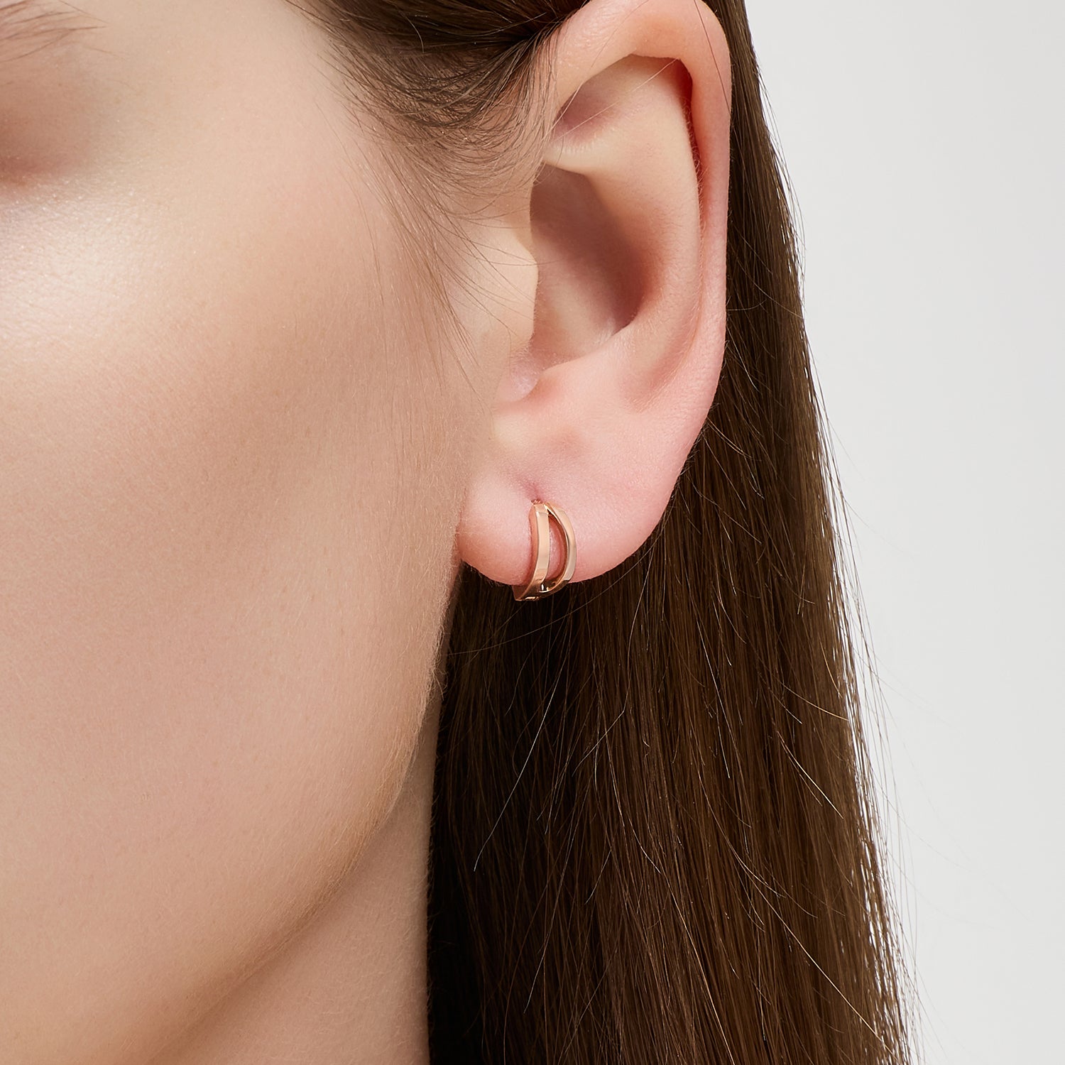 Miss. Doux Gold Earring - DIDIER DUBOT