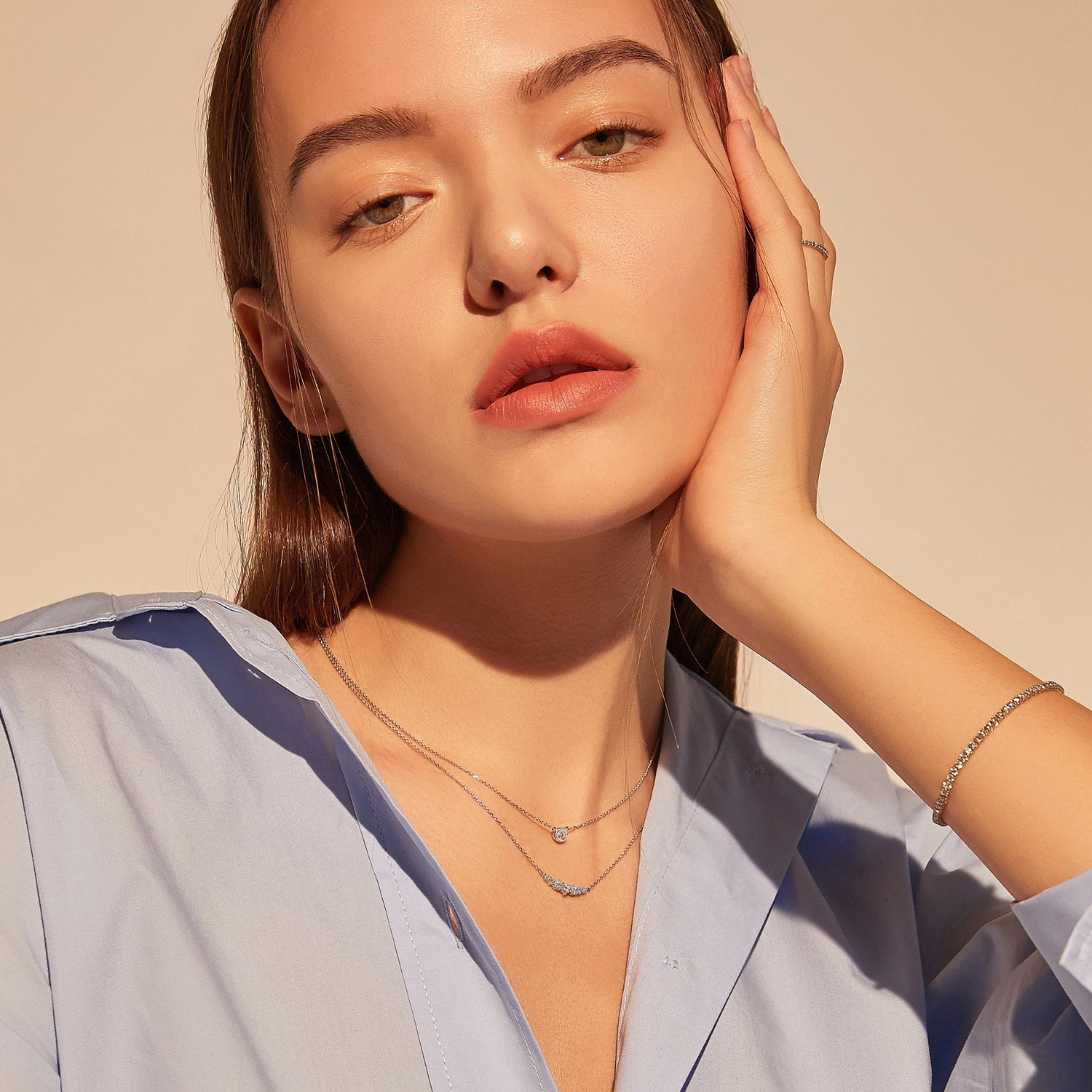 Miss. Doux Gold Necklace - DIDIER DUBOT