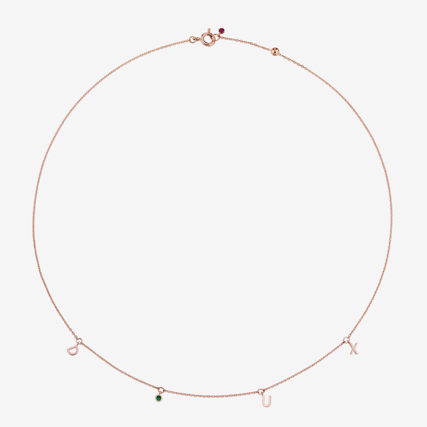 Miss. Doux Gold Necklace - DIDIER DUBOT