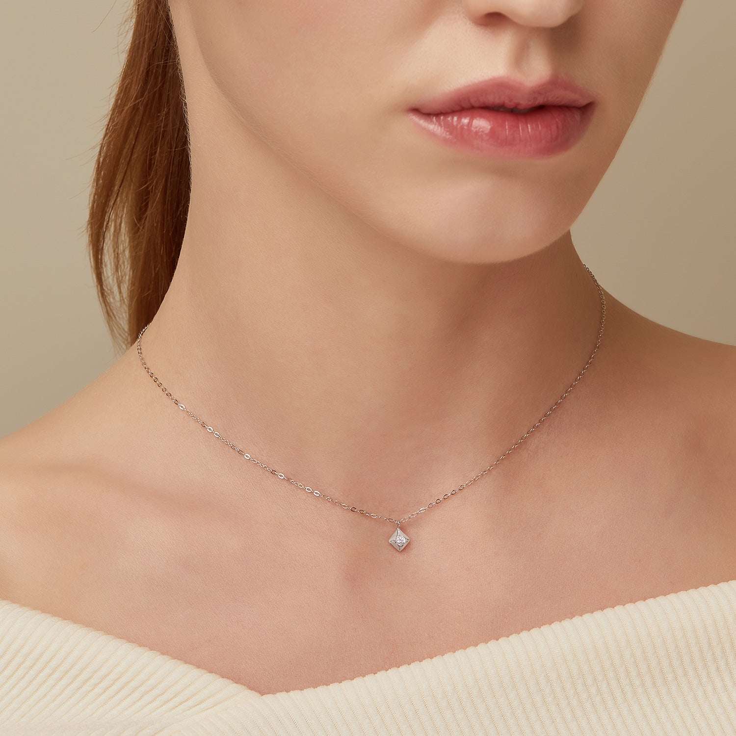 Miss. Doux Gold Necklace - DIDIER DUBOT