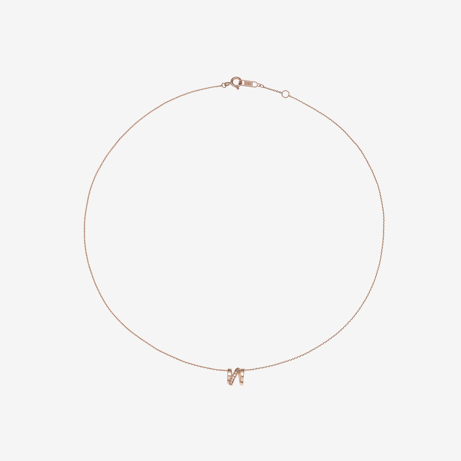 Miss. Doux Gold Necklace - DIDIER DUBOT