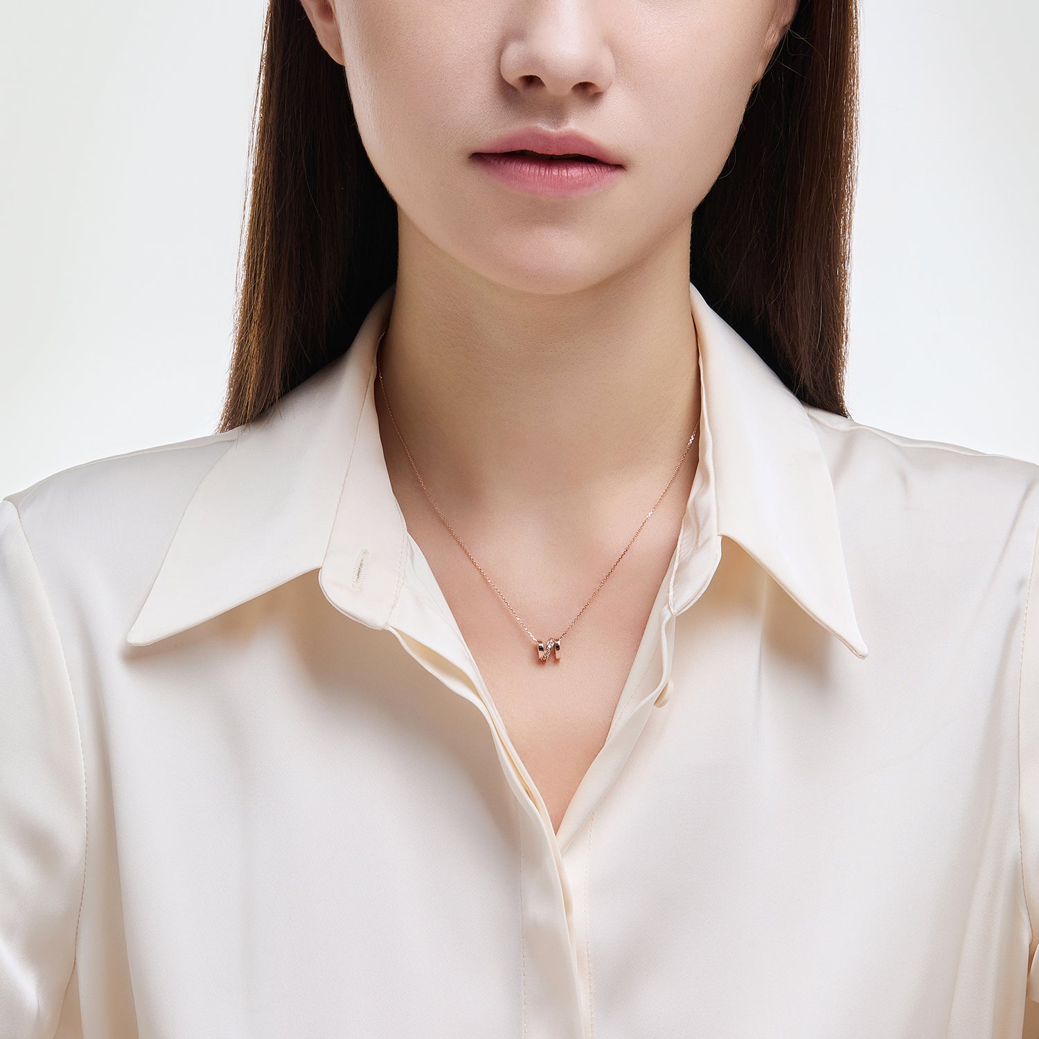 Miss. Doux Gold Necklace - DIDIER DUBOT