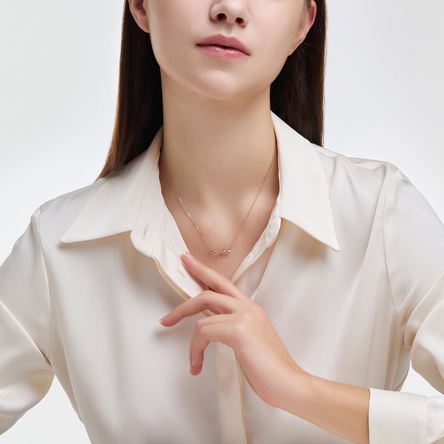 Miss. Doux Gold Necklace - DIDIER DUBOT