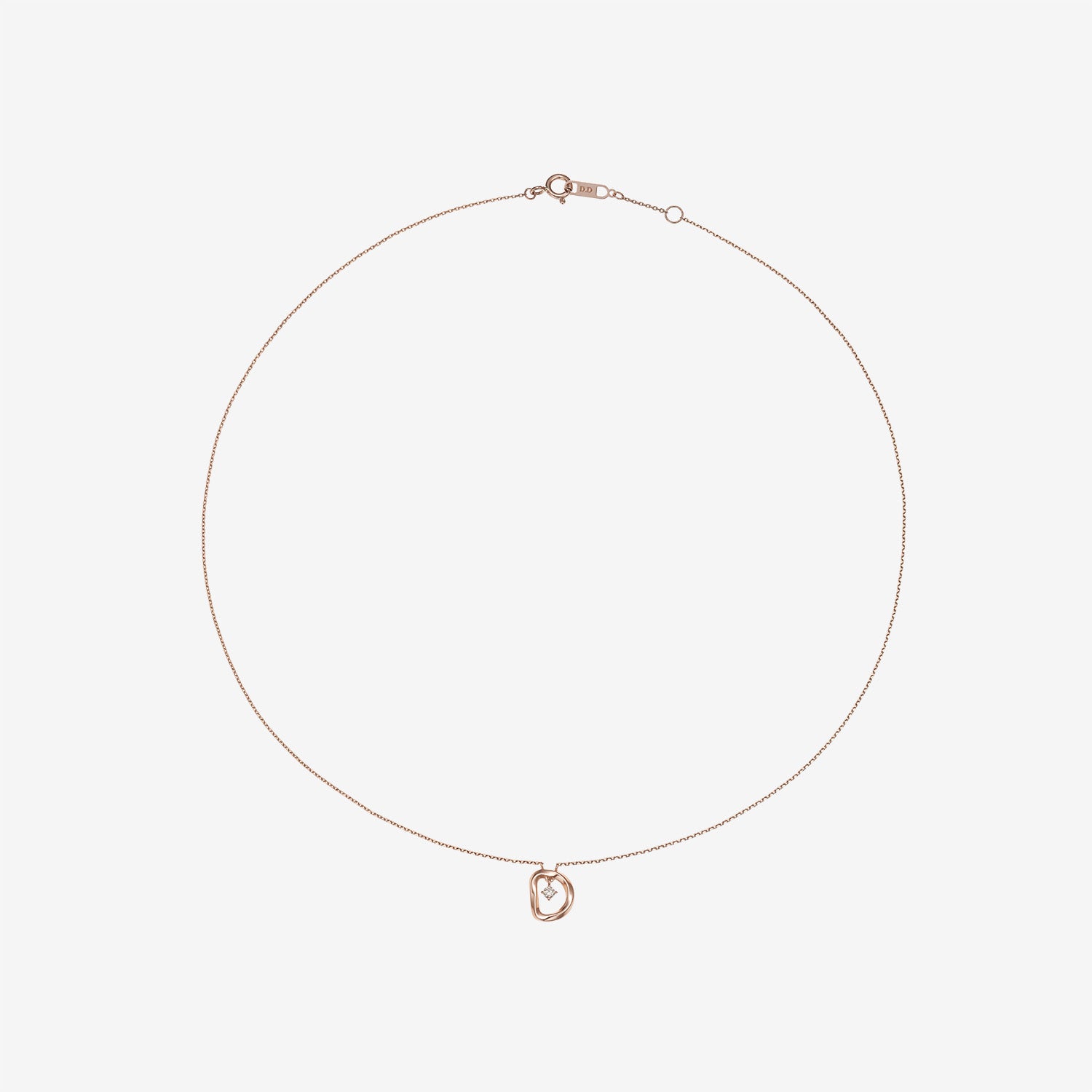 Miss. Doux Gold Necklace - DIDIER DUBOT