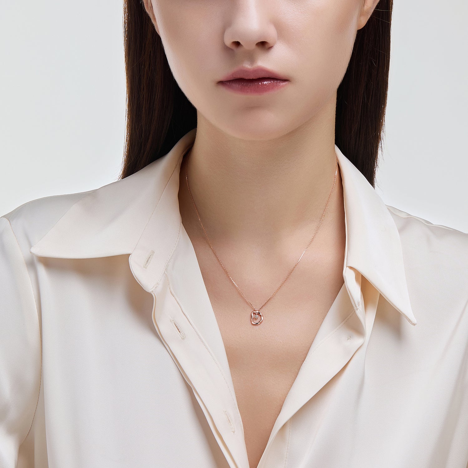 Miss. Doux Gold Necklace - DIDIER DUBOT