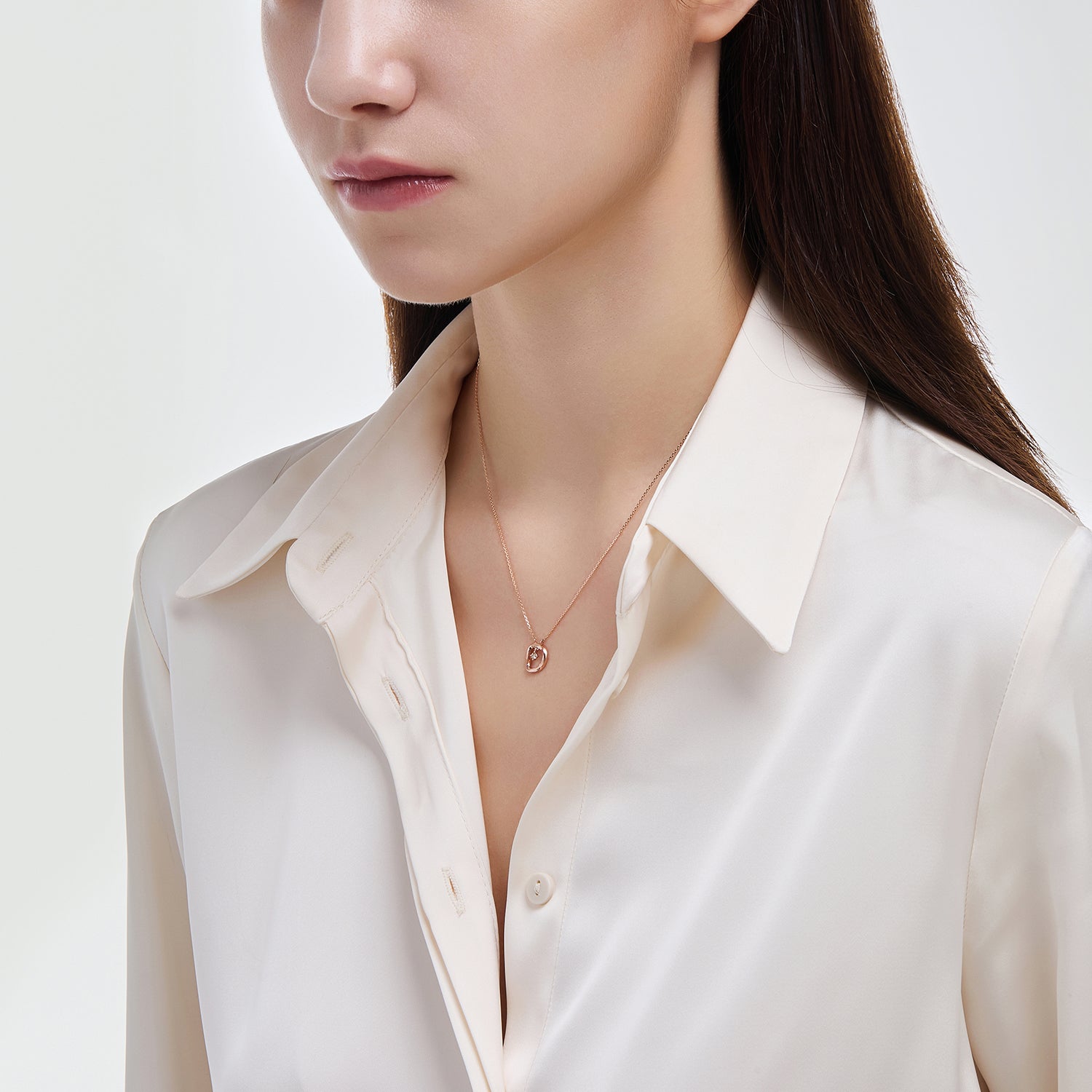 Miss. Doux Gold Necklace - DIDIER DUBOT