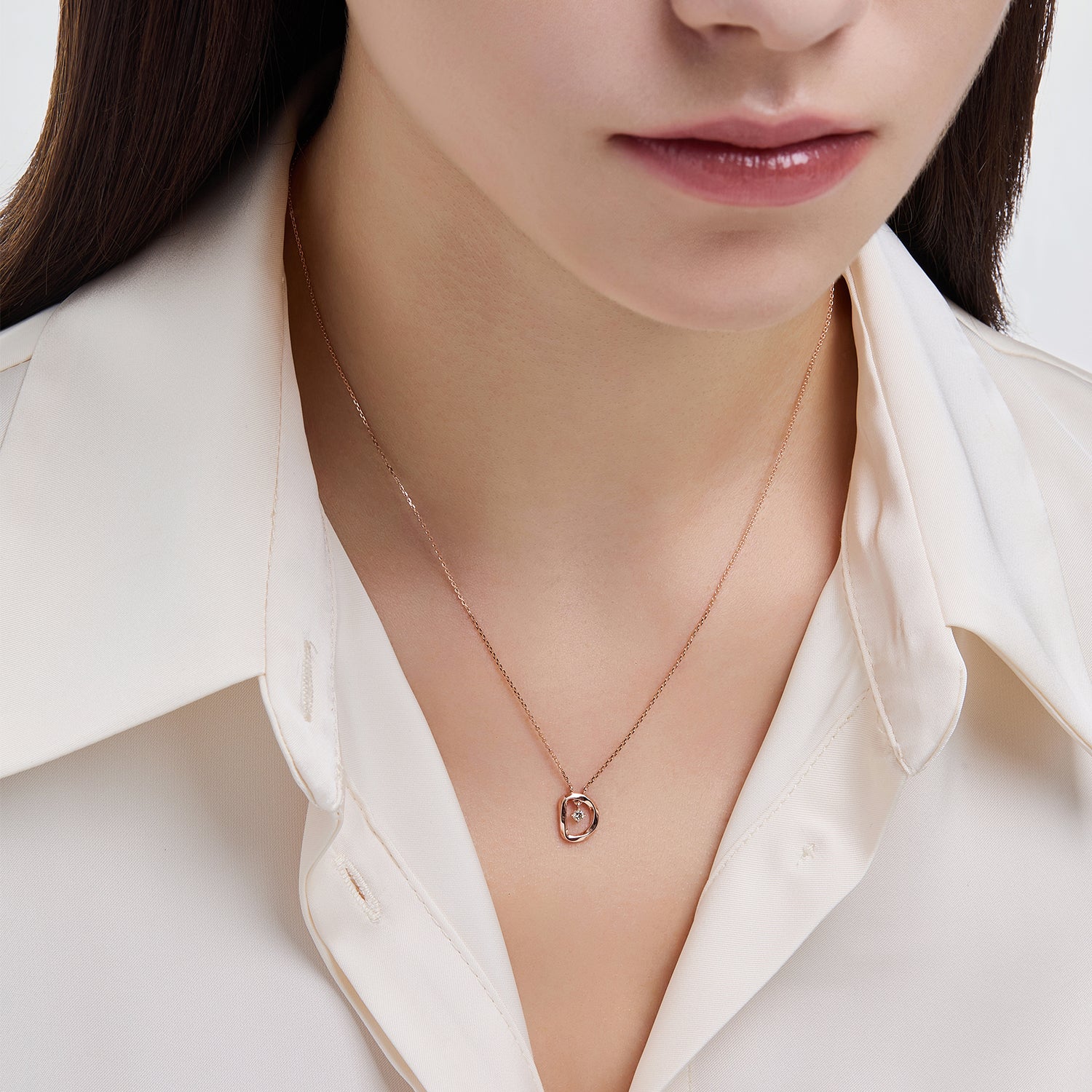 Miss. Doux Gold Necklace - DIDIER DUBOT