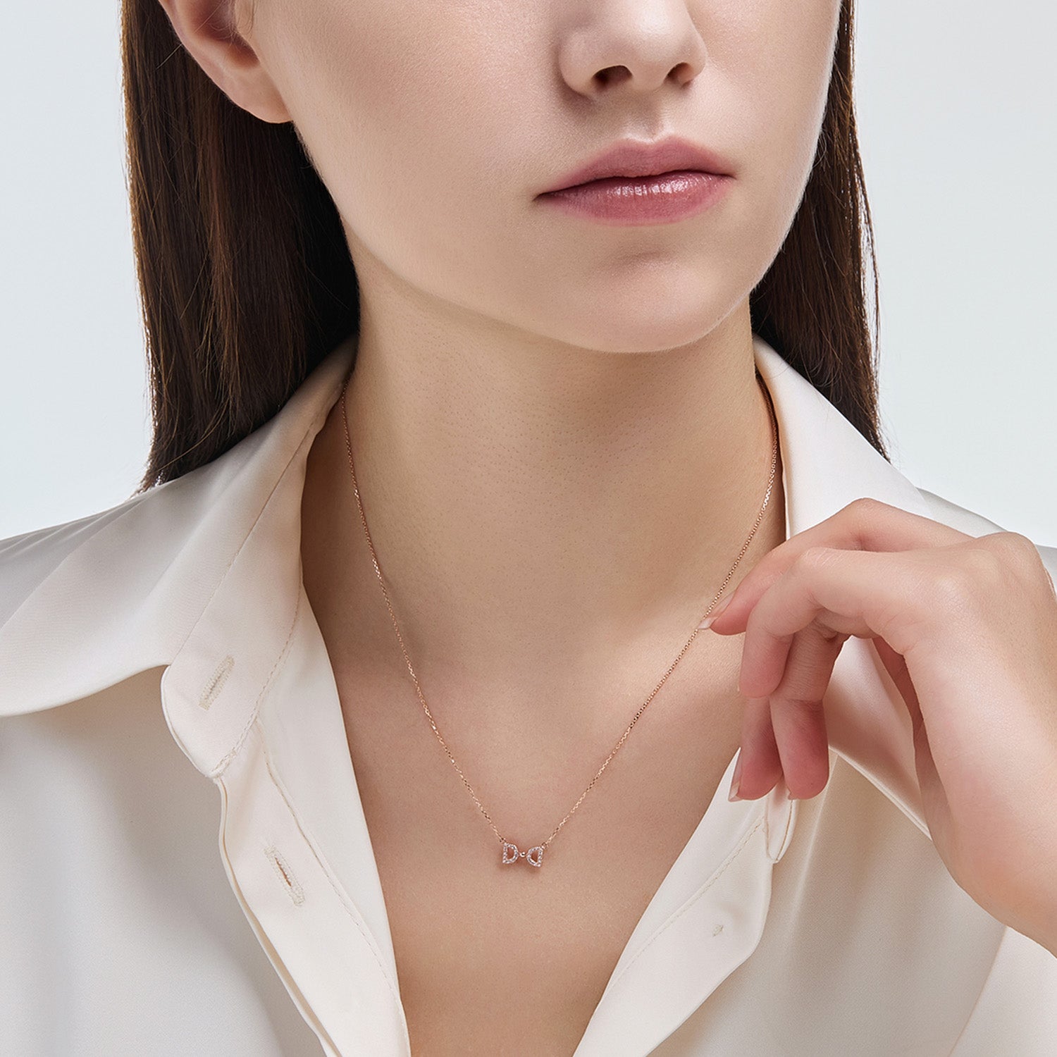 Miss. Doux Gold Necklace - DIDIER DUBOT