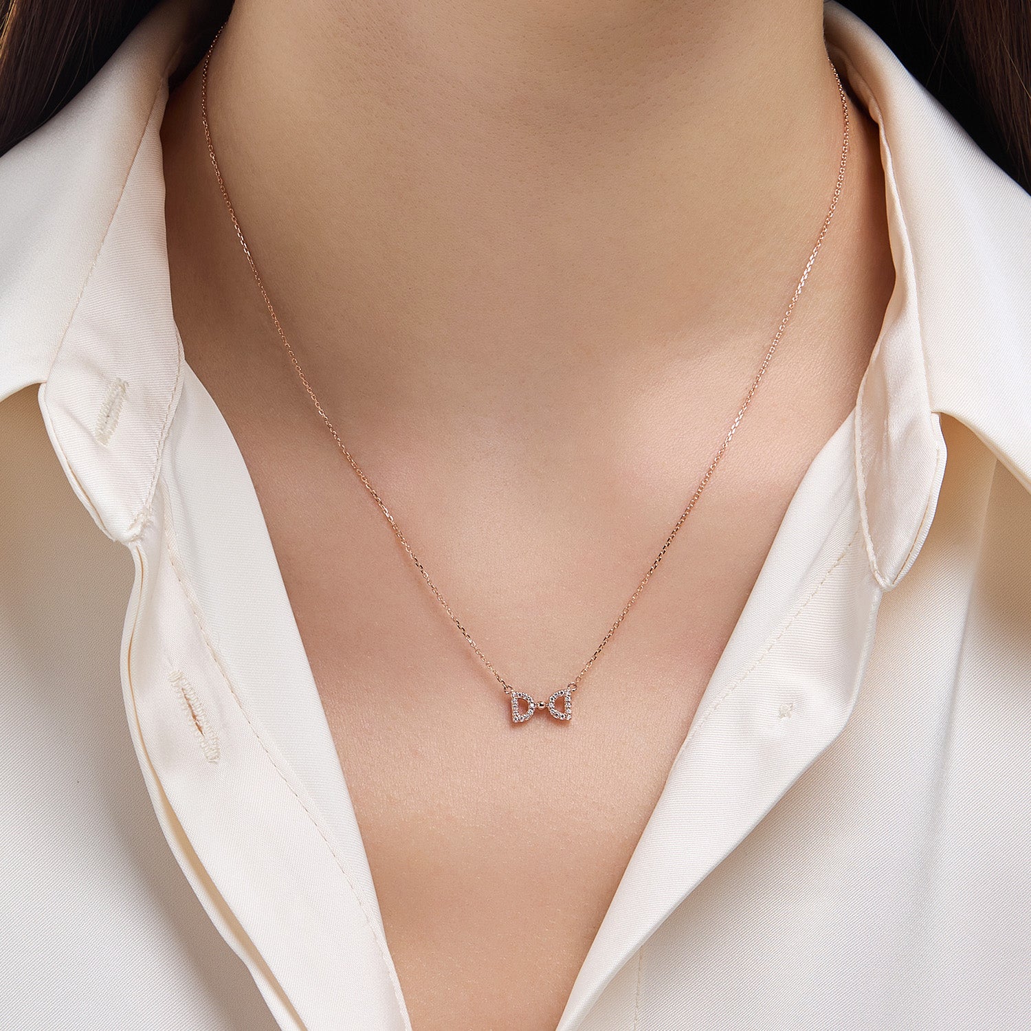 Miss. Doux Gold Necklace - DIDIER DUBOT