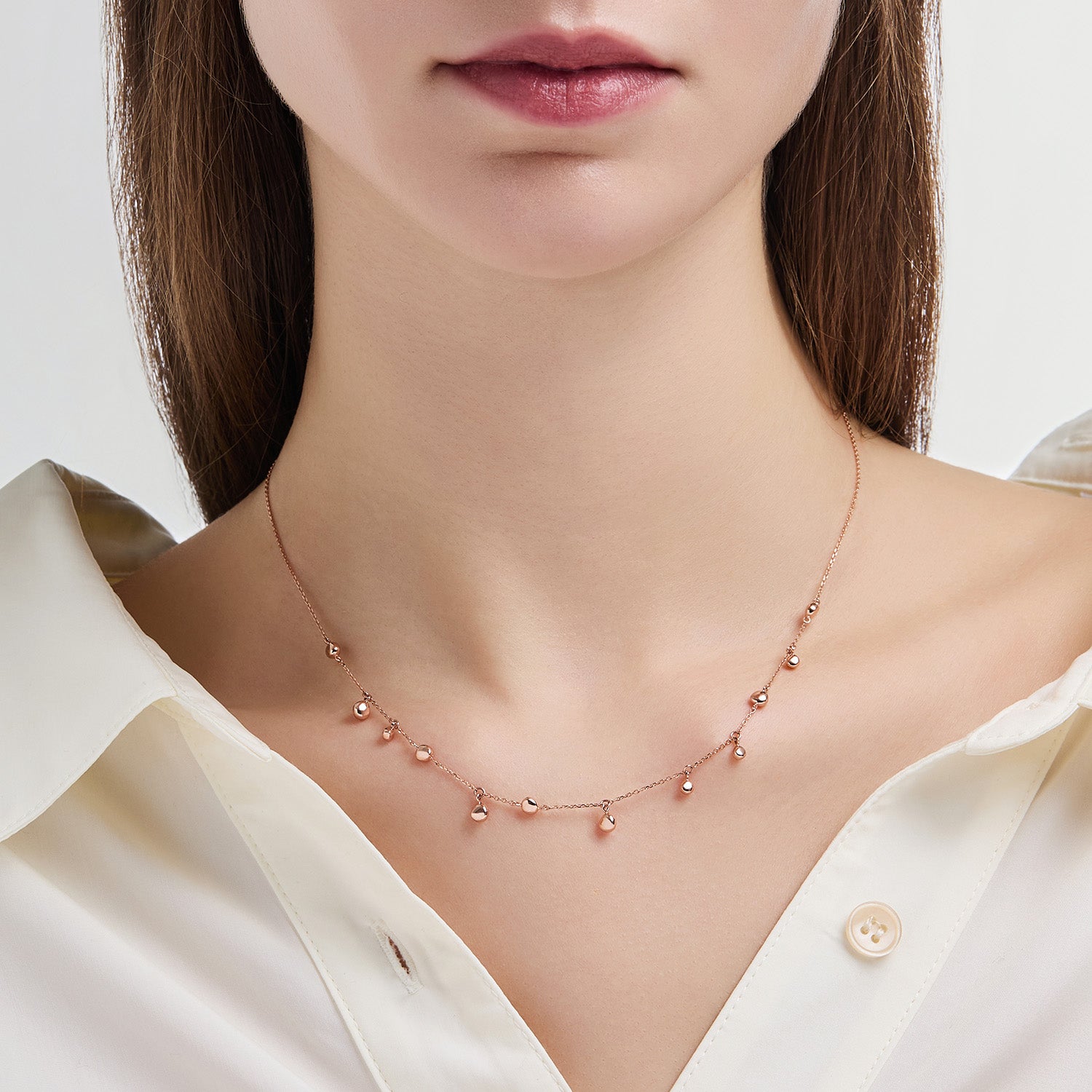 Miss. Doux Gold Necklace - DIDIER DUBOT