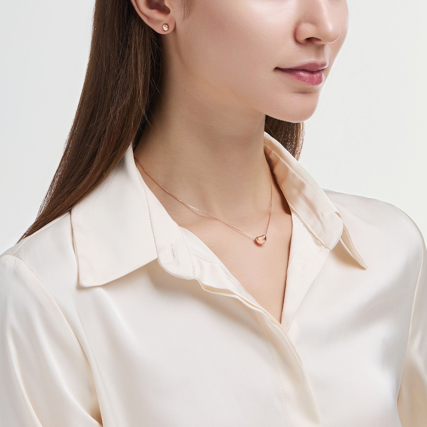 Miss. Doux Gold Necklace - DIDIER DUBOT