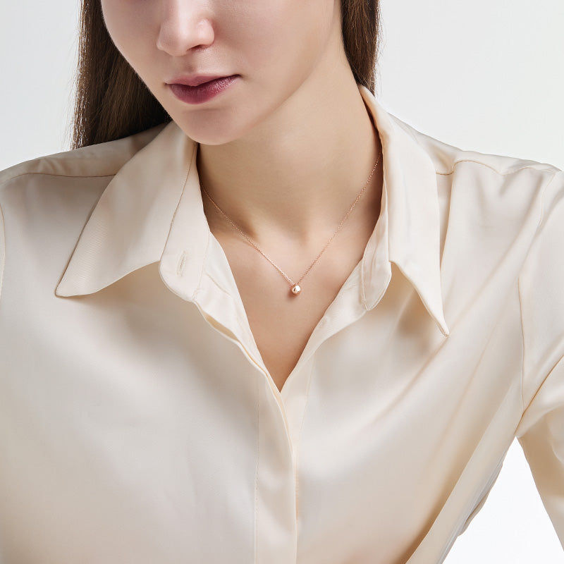 Miss. Doux Gold Necklace - DIDIER DUBOT