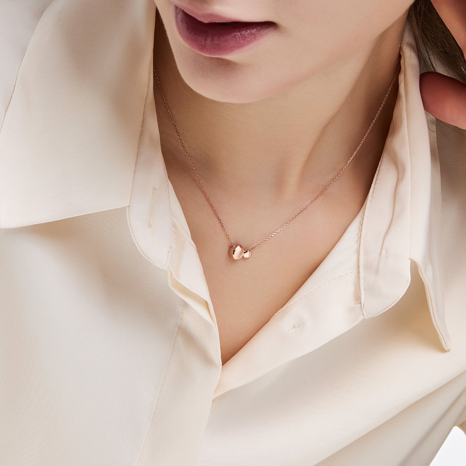 Miss. Doux Gold Necklace - DIDIER DUBOT