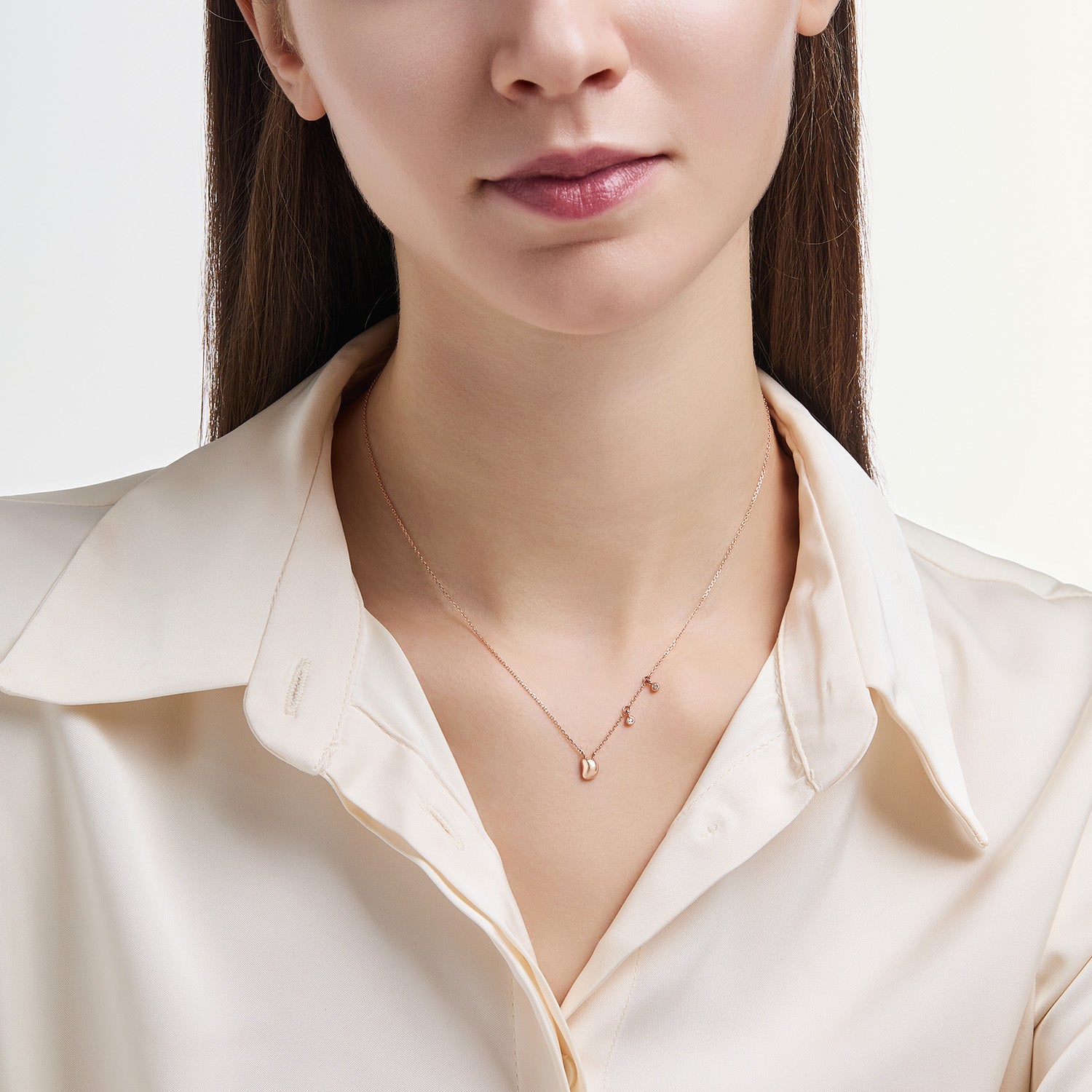 Miss. Doux Gold Necklace - DIDIER DUBOT