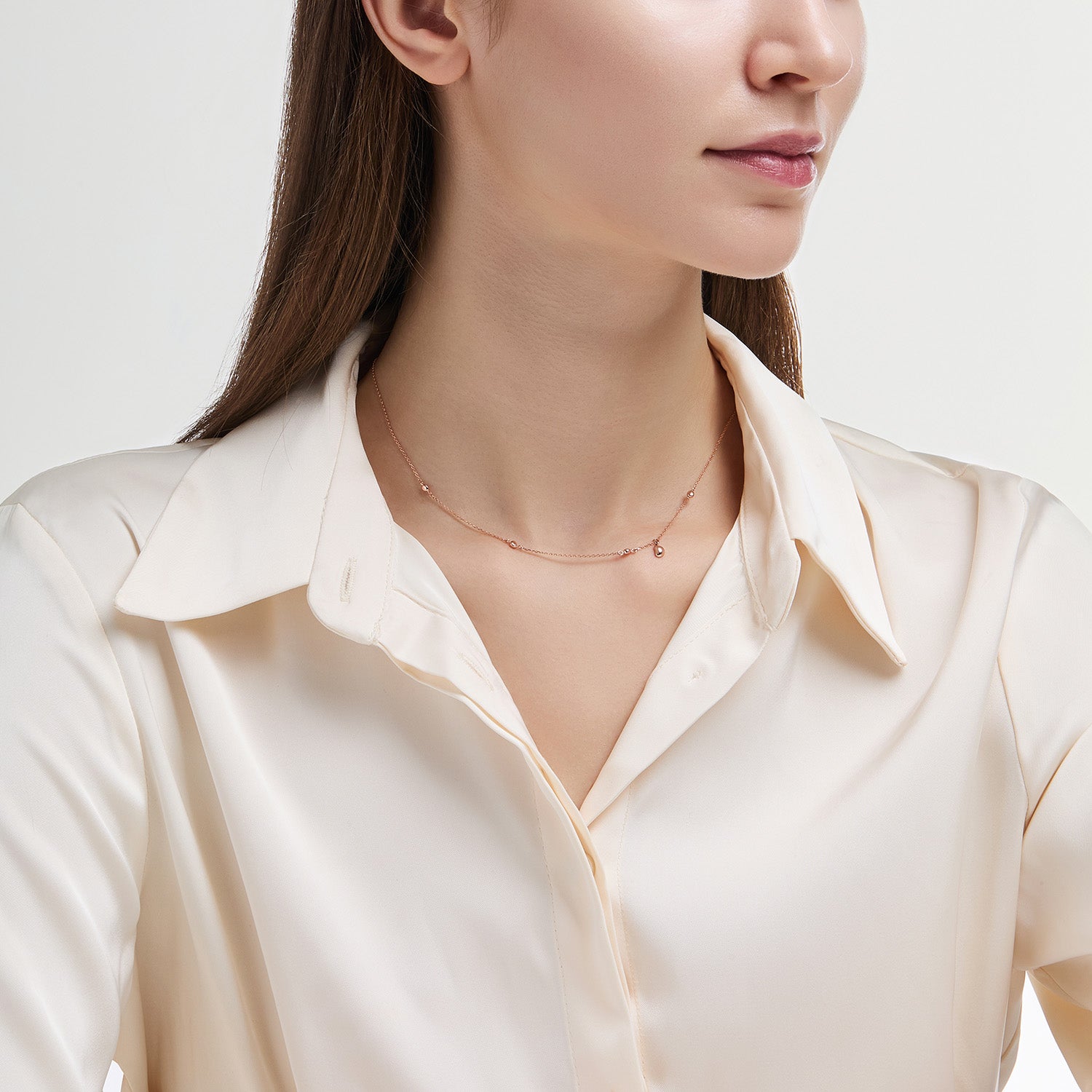 Miss. Doux Gold Necklace - DIDIER DUBOT