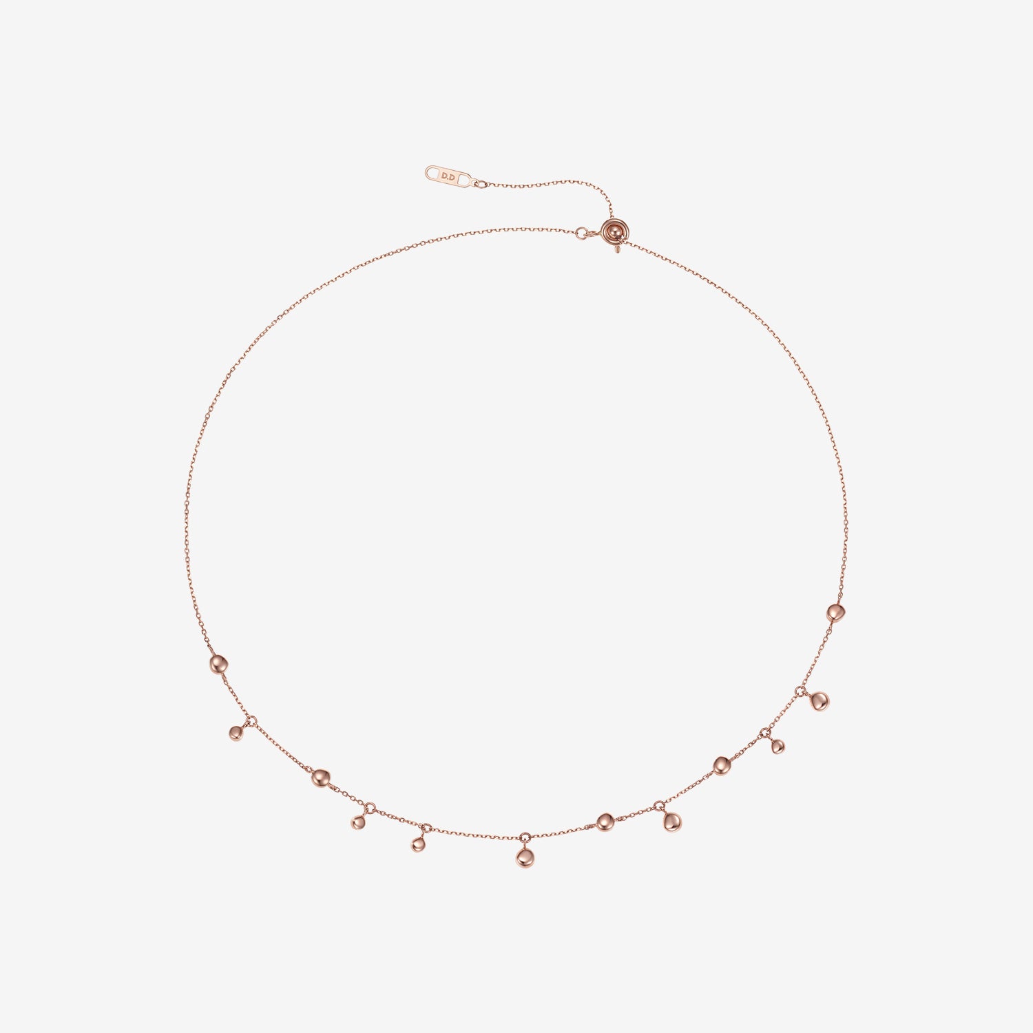 Miss. Doux Gold Necklace - DIDIER DUBOT