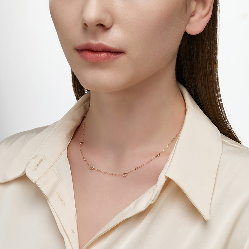 Miss. Doux Gold Necklace - DIDIER DUBOT