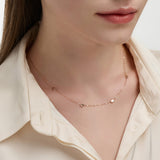 Miss. Doux Gold Necklace - DIDIER DUBOT