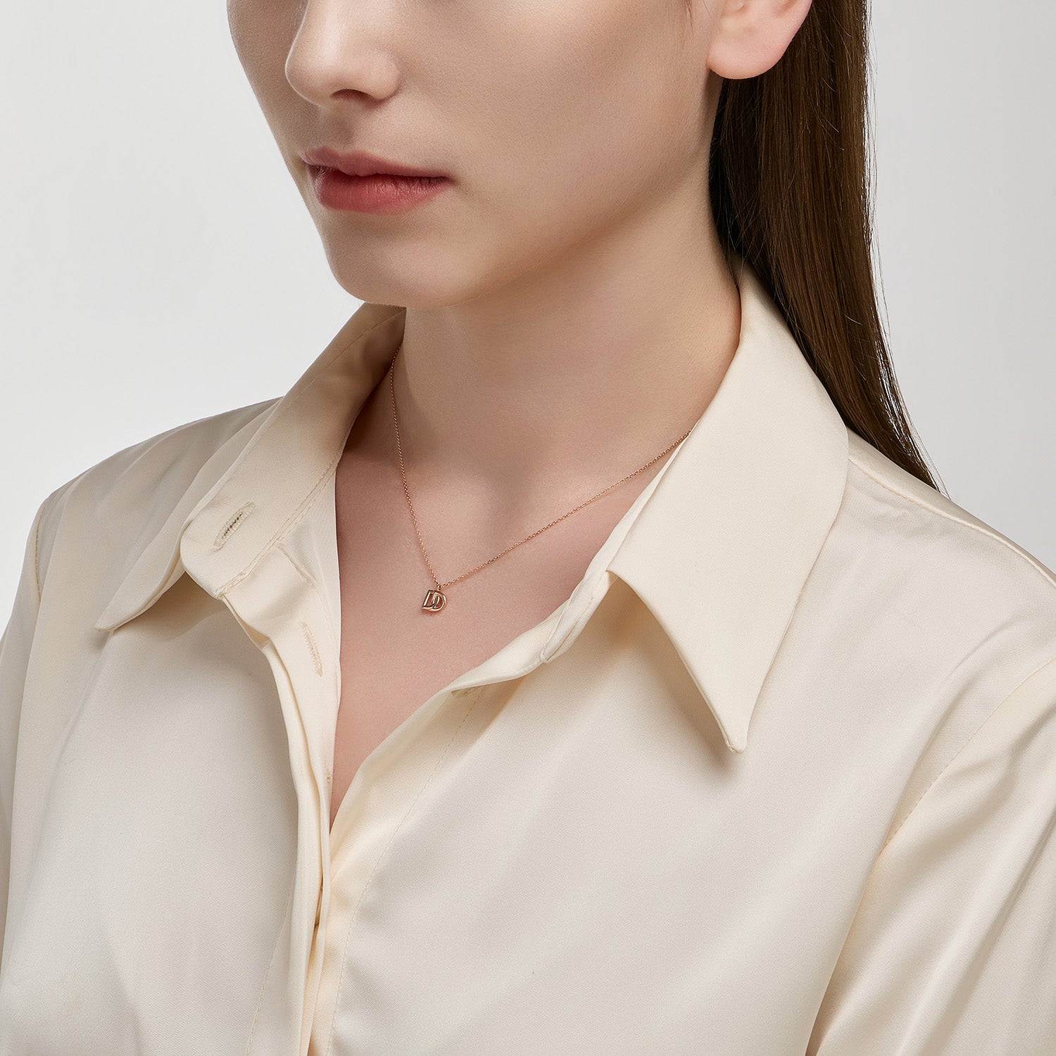 Miss. Doux Gold Necklace - DIDIER DUBOT