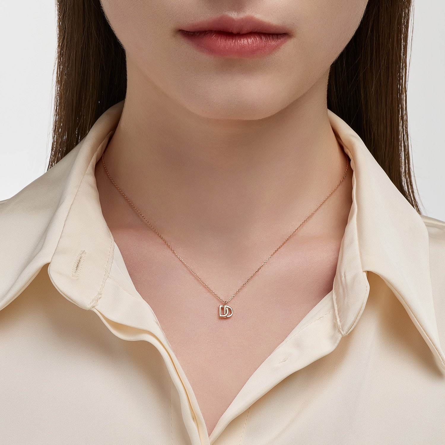 Miss. Doux Gold Necklace - DIDIER DUBOT