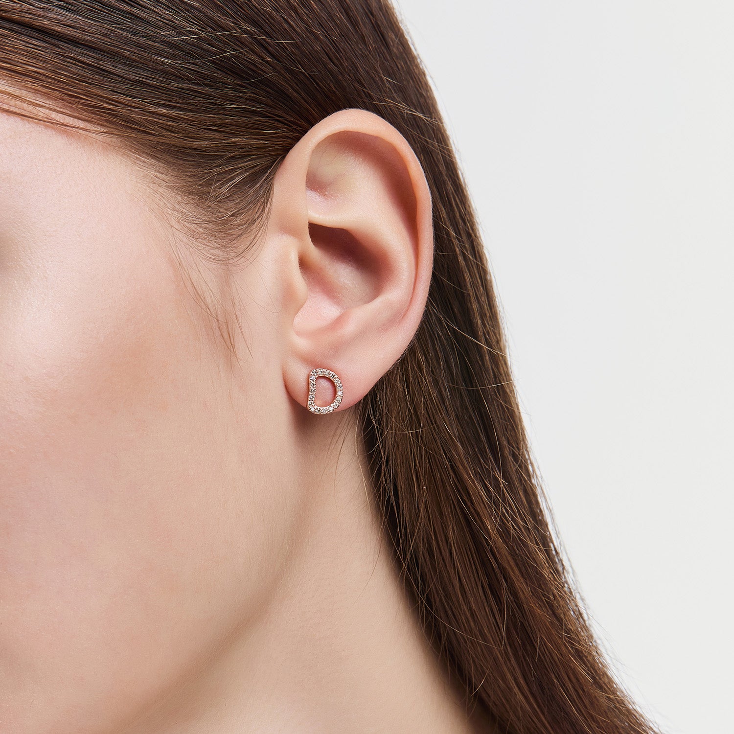 Miss. Doux Gold One-sided Earring - DIDIER DUBOT