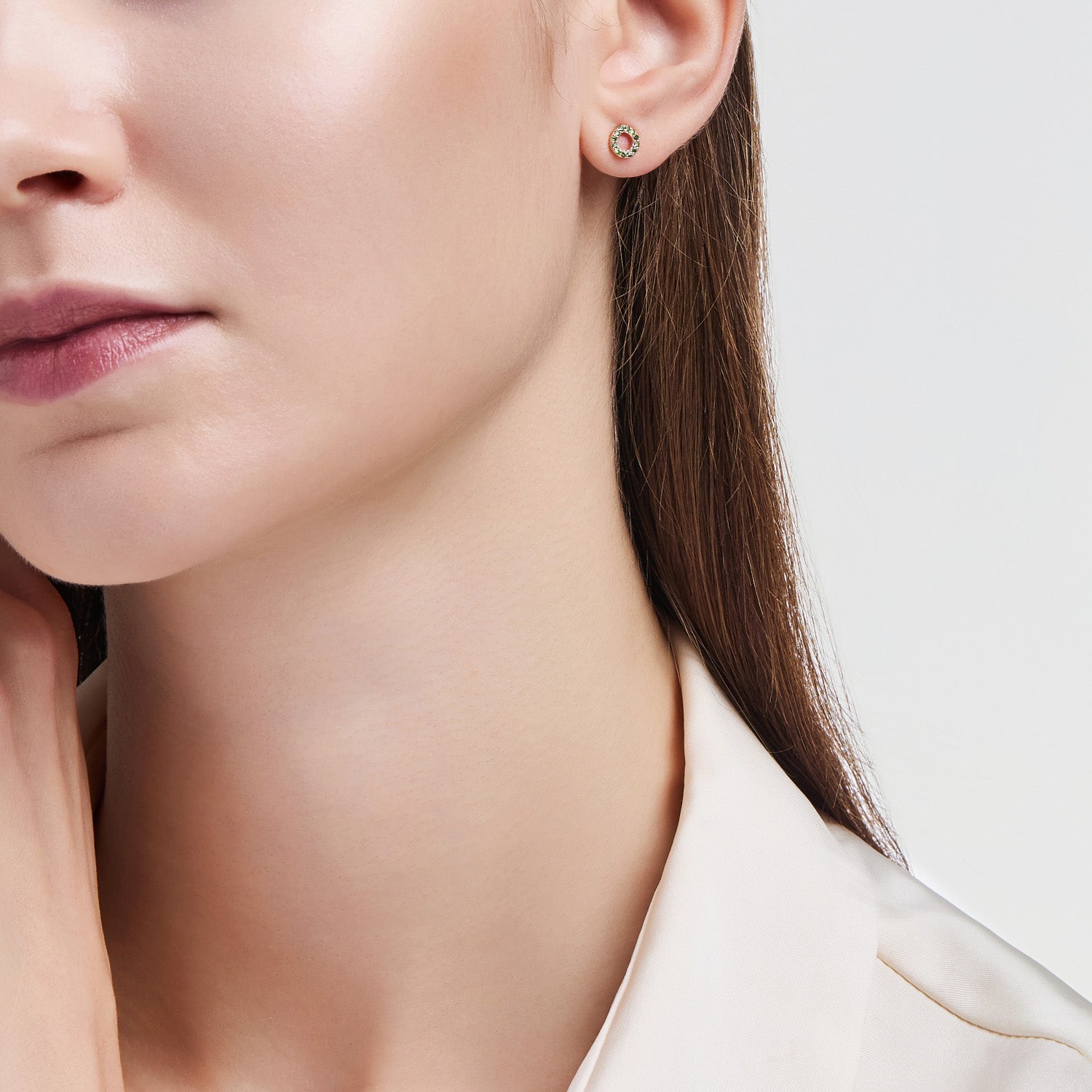 Miss. Doux Gold One-sided Earring - DIDIER DUBOT