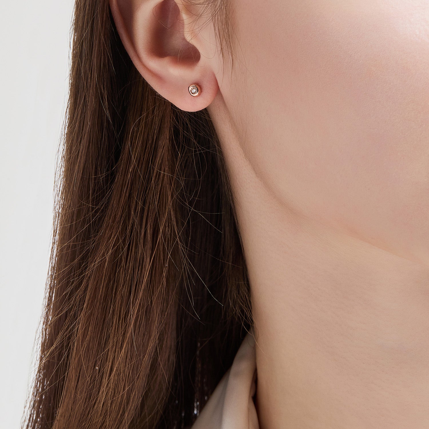 Miss. Doux Gold One-sided Earring - DIDIER DUBOT