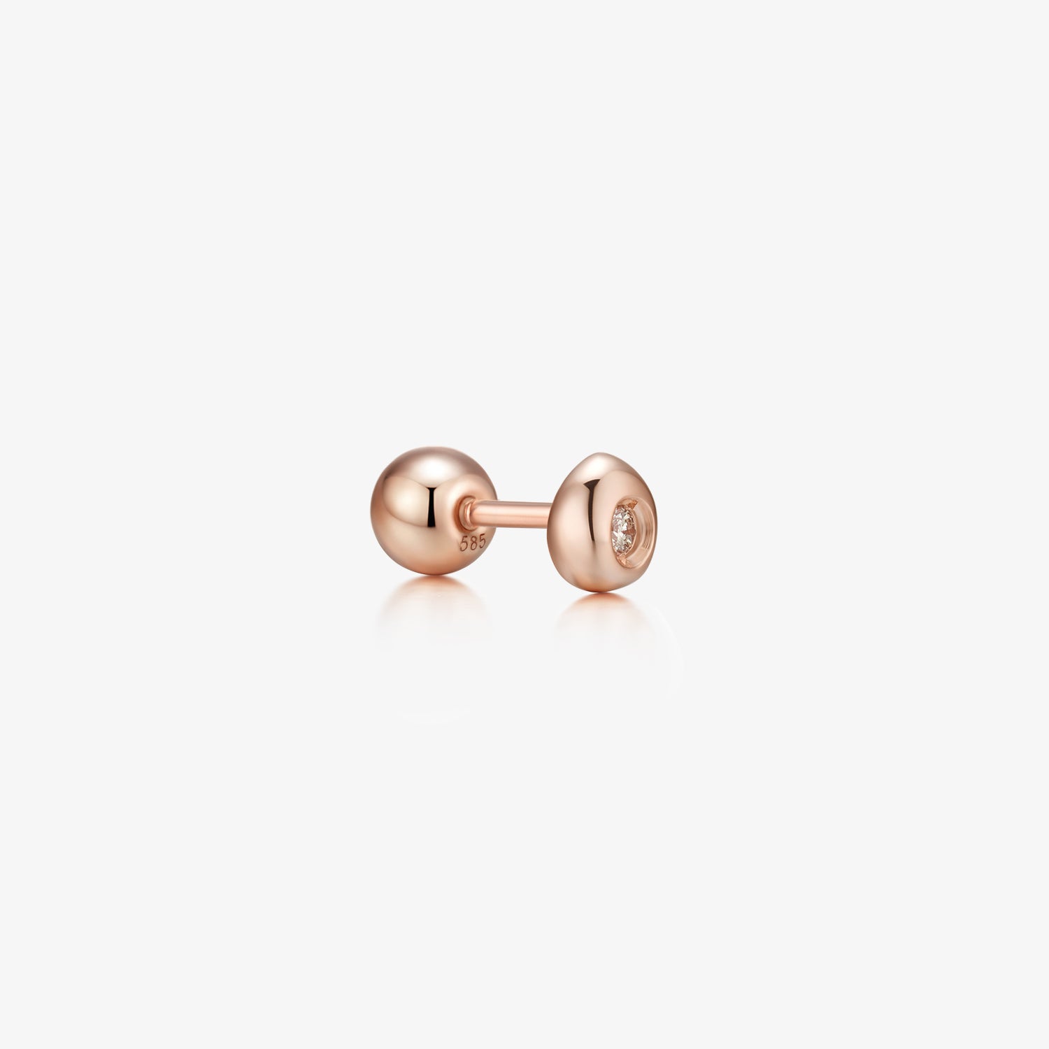 Miss. Doux Gold One-sided Earring - DIDIER DUBOT