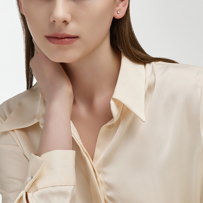 Miss. Doux Gold One-sided Earring - DIDIER DUBOT