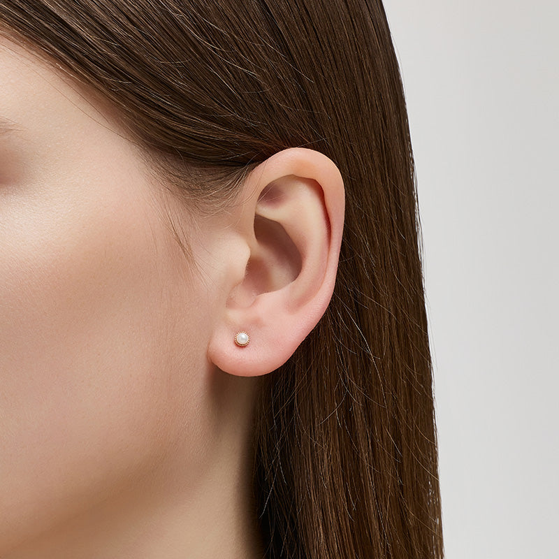 Miss. Doux Gold One-sided Earring - DIDIER DUBOT