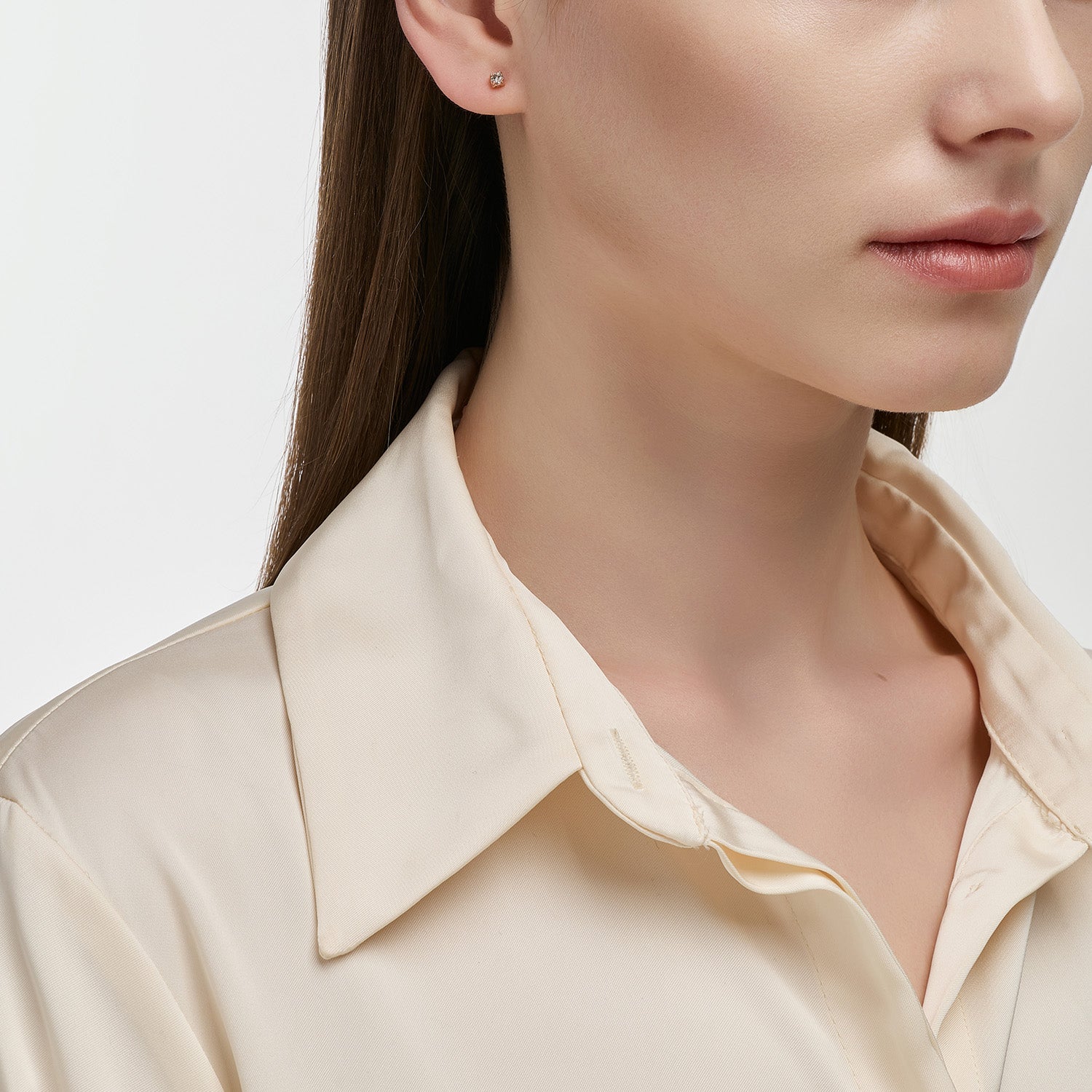 Miss. Doux Gold One-sided Earring - DIDIER DUBOT