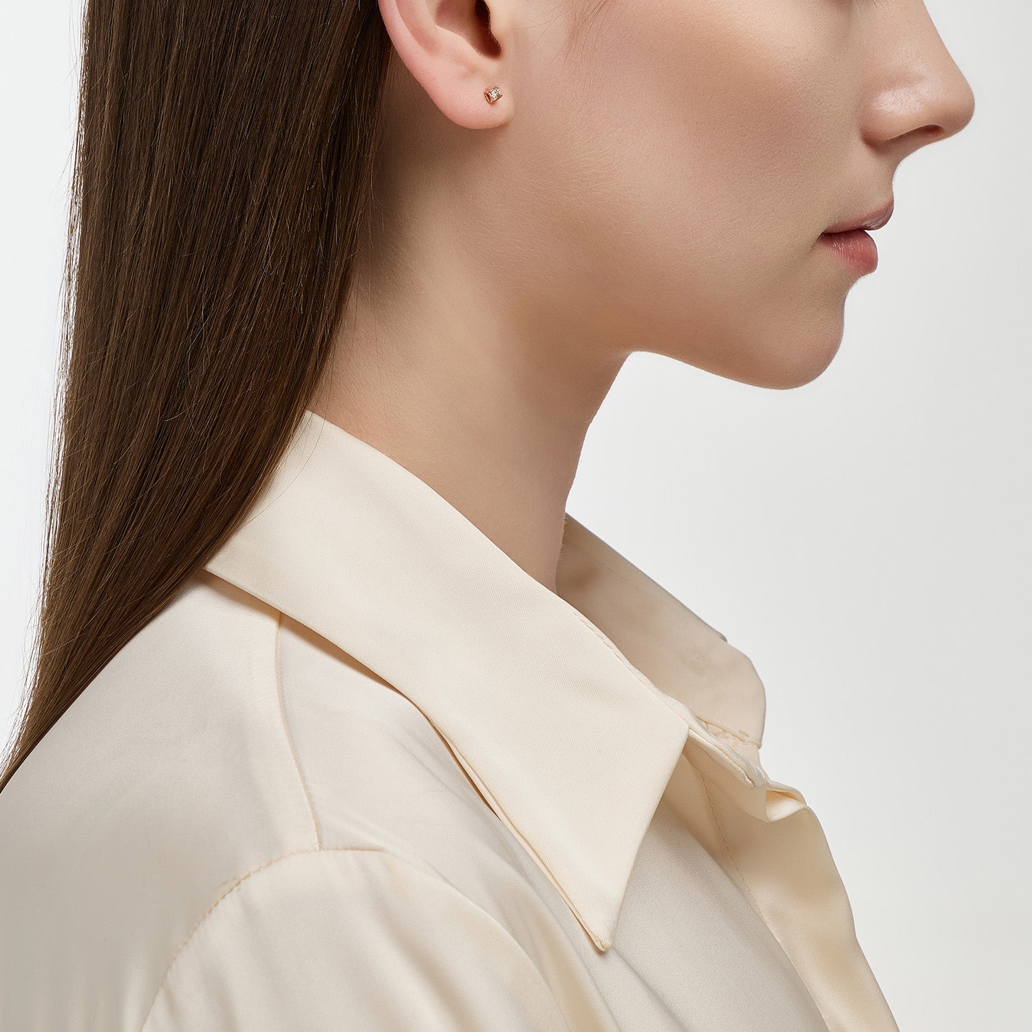 Miss. Doux Gold One-sided Earring - DIDIER DUBOT