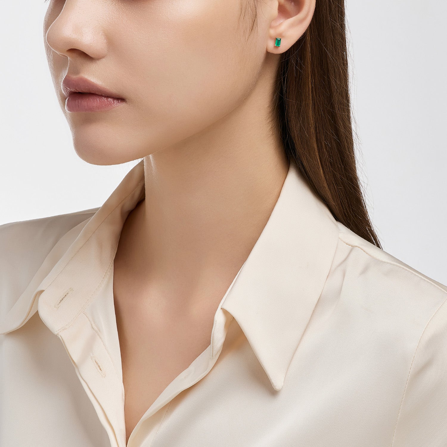 Miss. Doux Gold One-sided Earring - DIDIER DUBOT