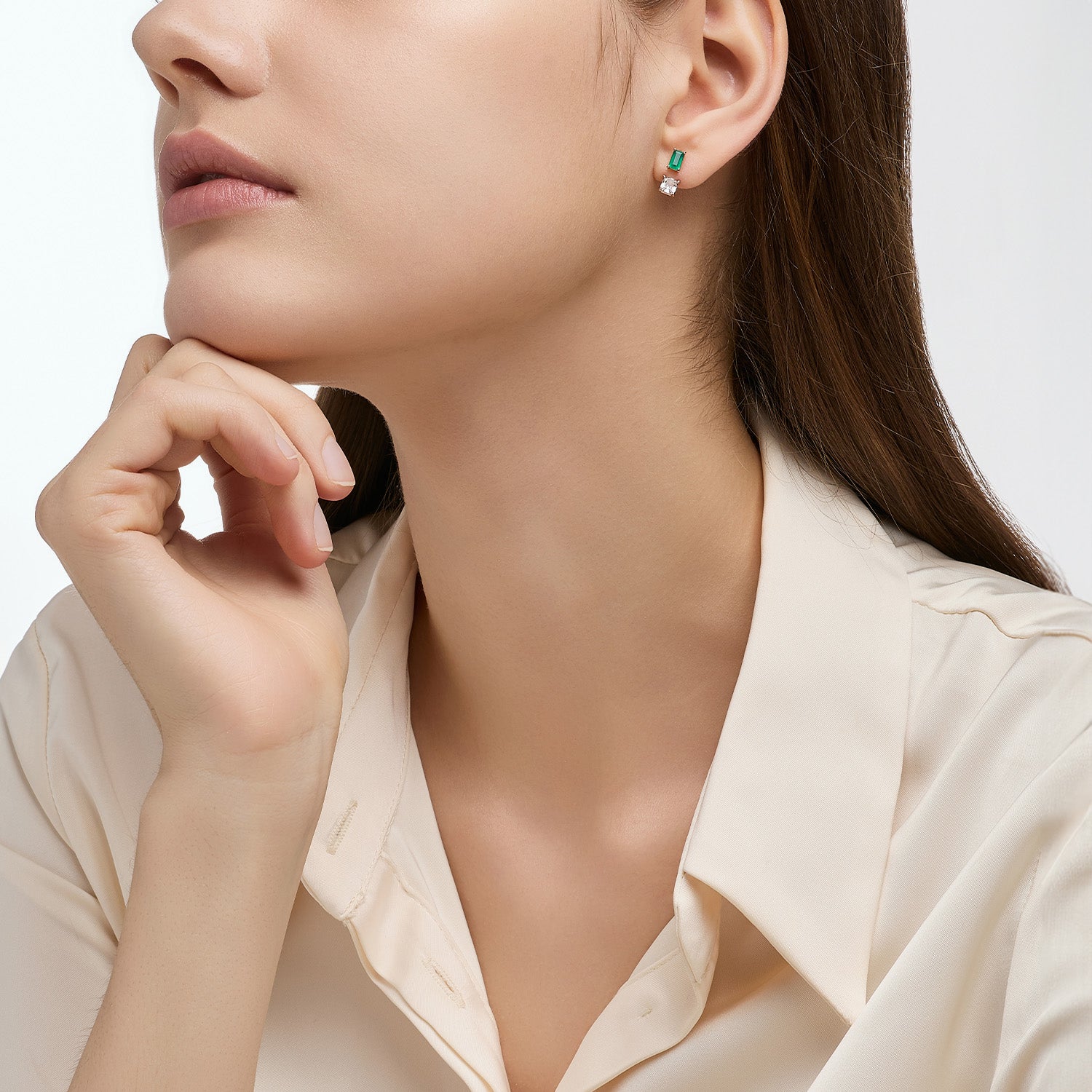 Miss. Doux Gold One-sided Earring - DIDIER DUBOT