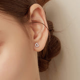 Miss. Doux Silver Earring - DIDIER DUBOT