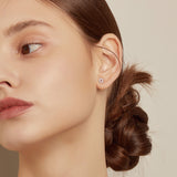 Miss. Doux Silver Earring - DIDIER DUBOT