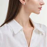 Miss. Doux Silver Earring - DIDIER DUBOT